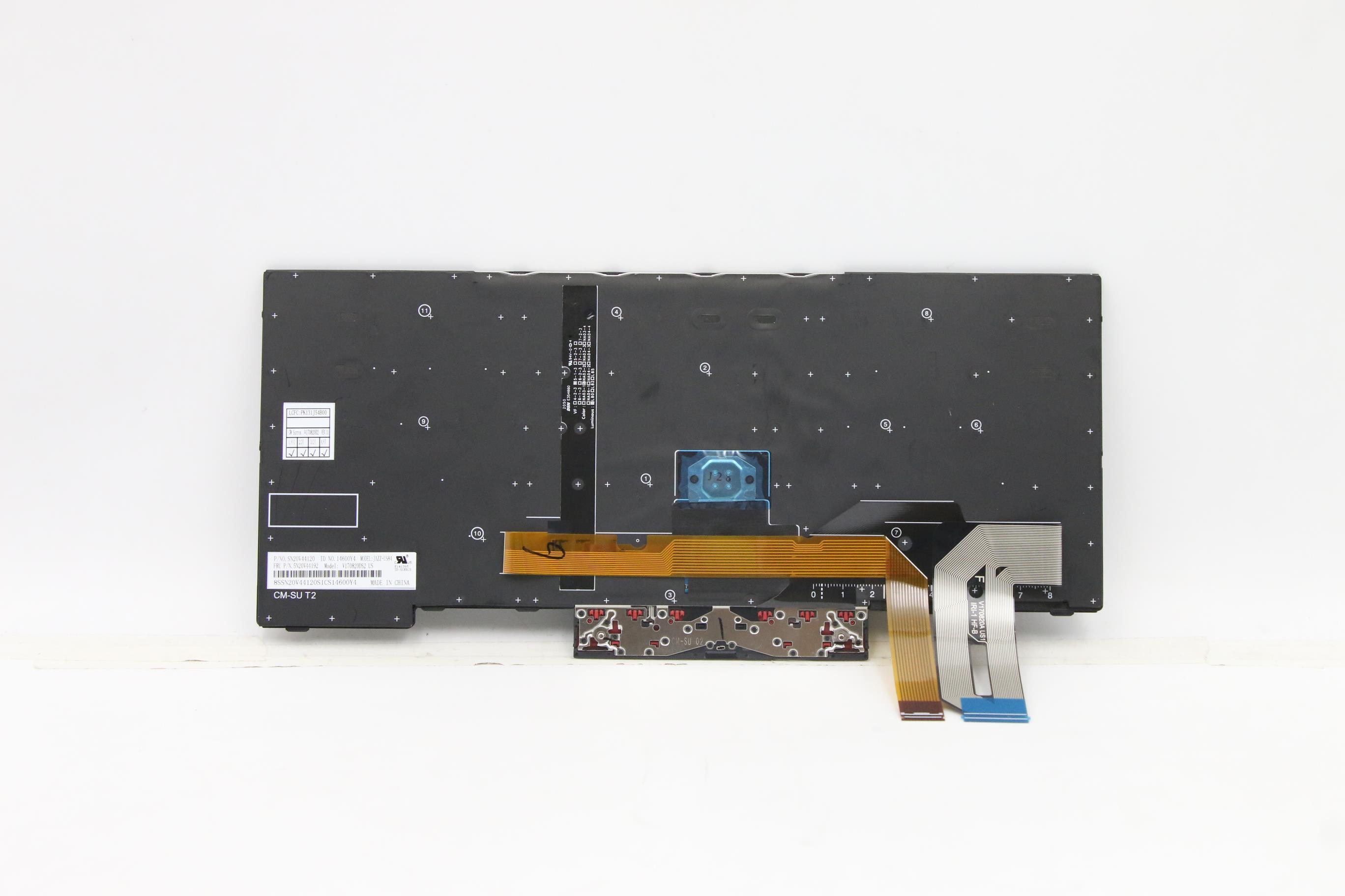 5N20V44192 - Original Lenovo Keyboard Internal, English, Black, Backlight