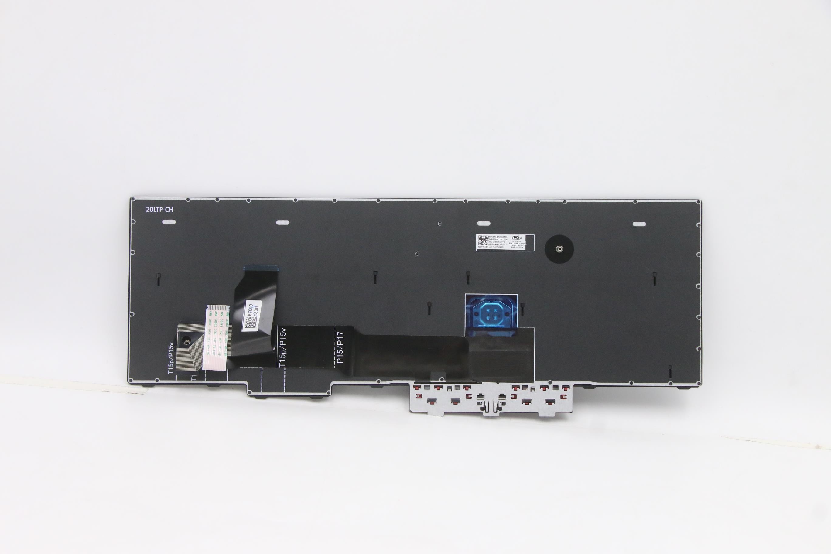 5N20X22772 - Original Lenovo FRU Thor(P) Keyboard Num NBL (Chicony) US English
