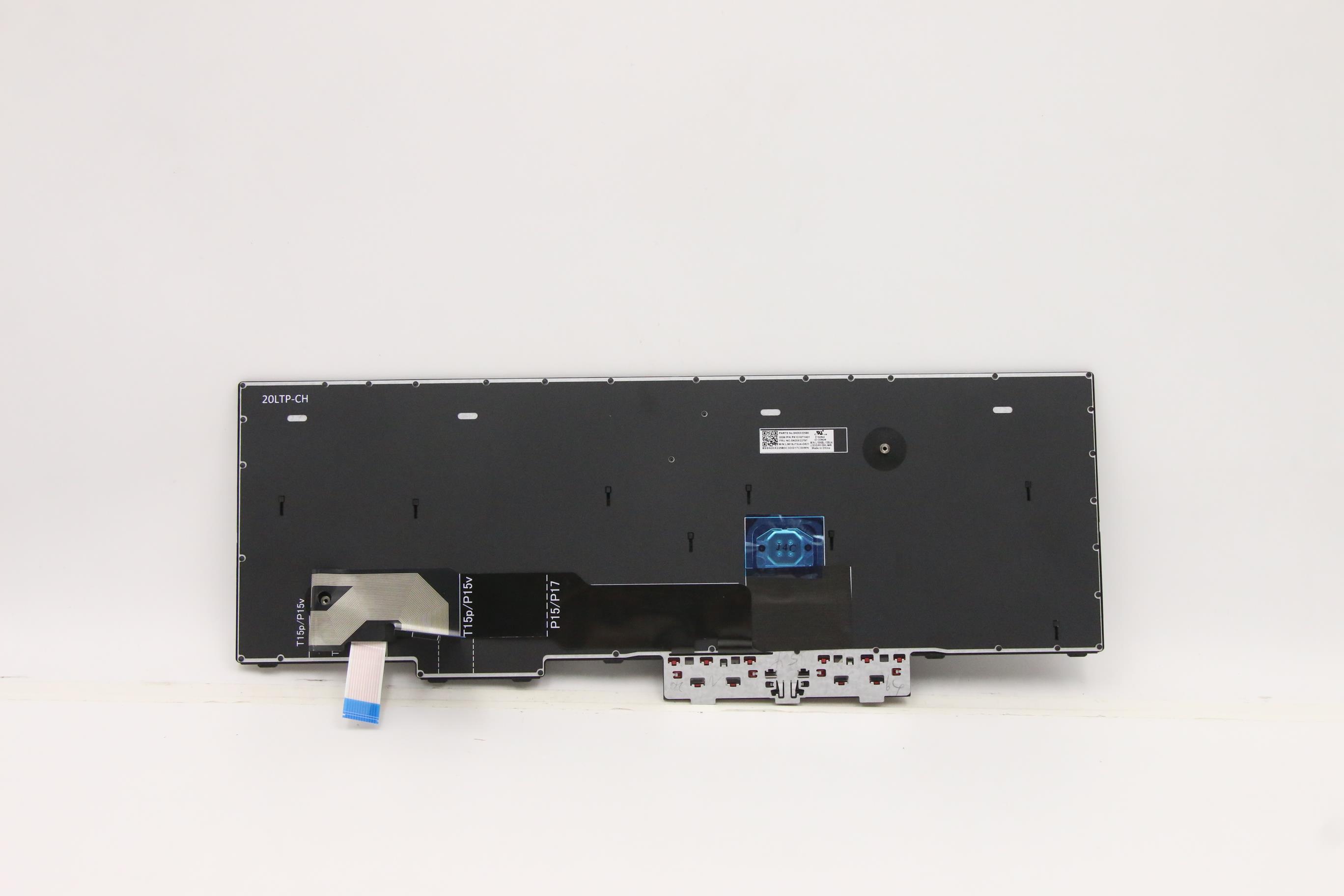 5N20X22797 - Original Lenovo FRU Thor(P) Keyboard Num NBL (Chicony) US English Euro