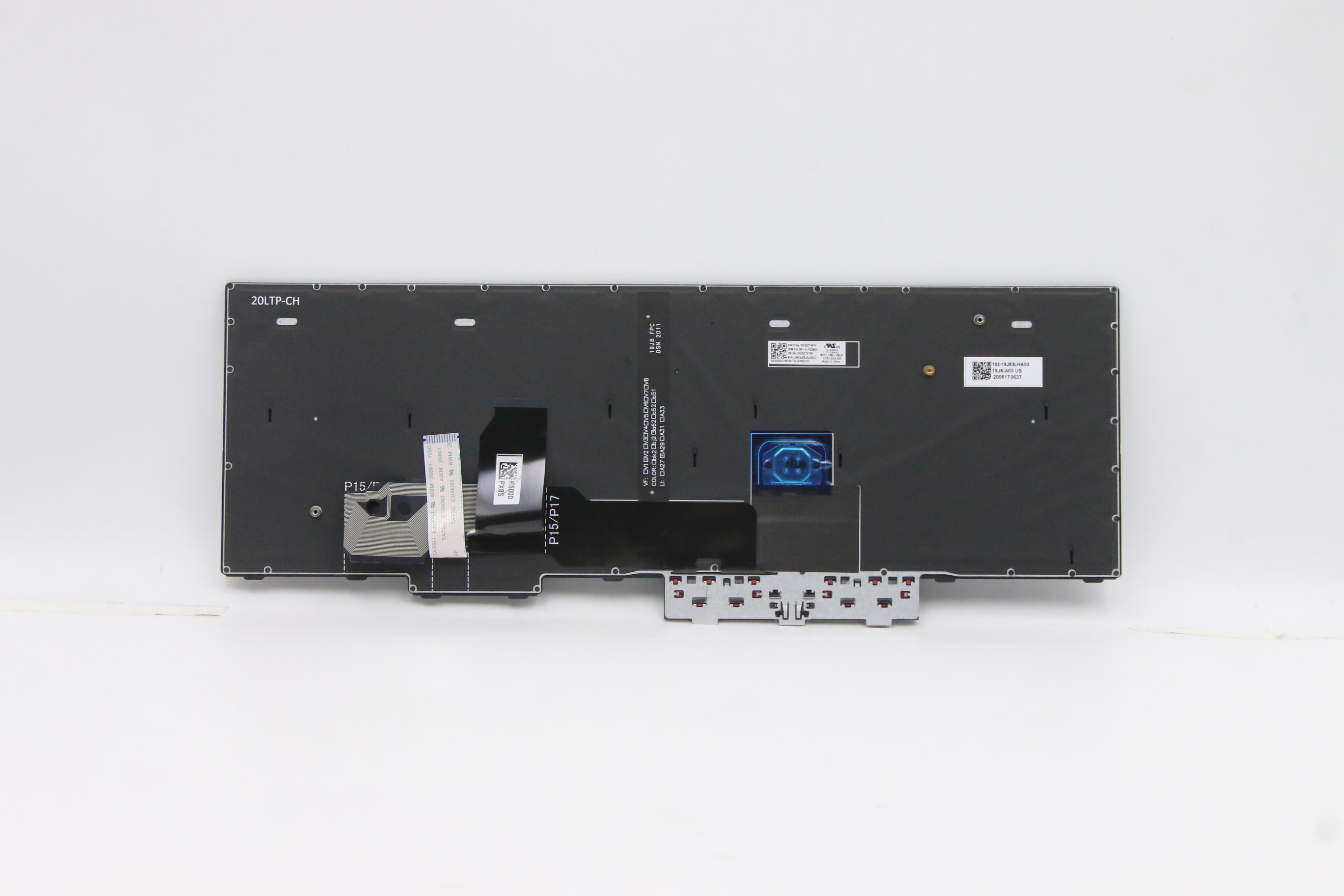 5N20Z74785 - Original Lenovo FRU CS20 P Keyboard Num BL (Chicony) US English