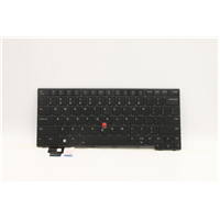 Lenovo ThinkPad T14 Gen 3 (21CF, 21CG) Laptop KEYBOARDS INTERNAL - 5N21D68058