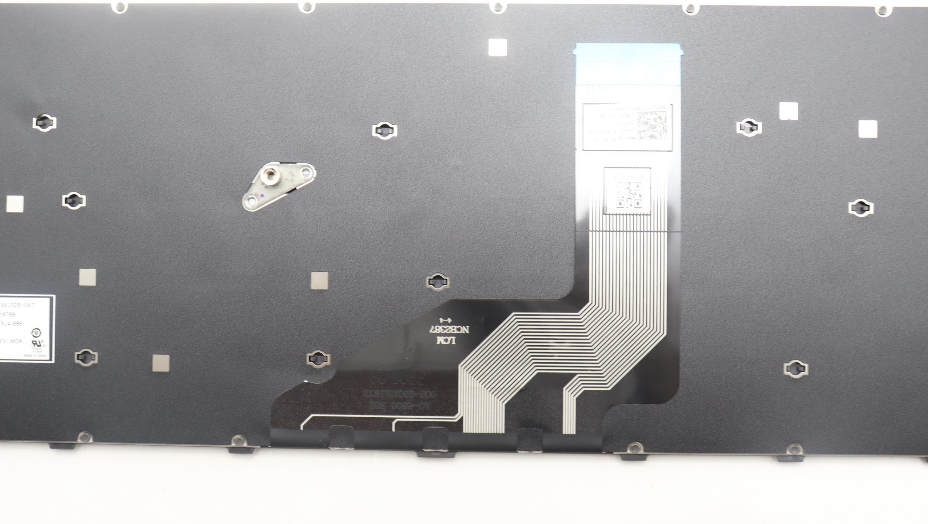 5N21L43958 - Original Lenovo Keyboard Internal, English, Euro, Grey, Non_Backlight