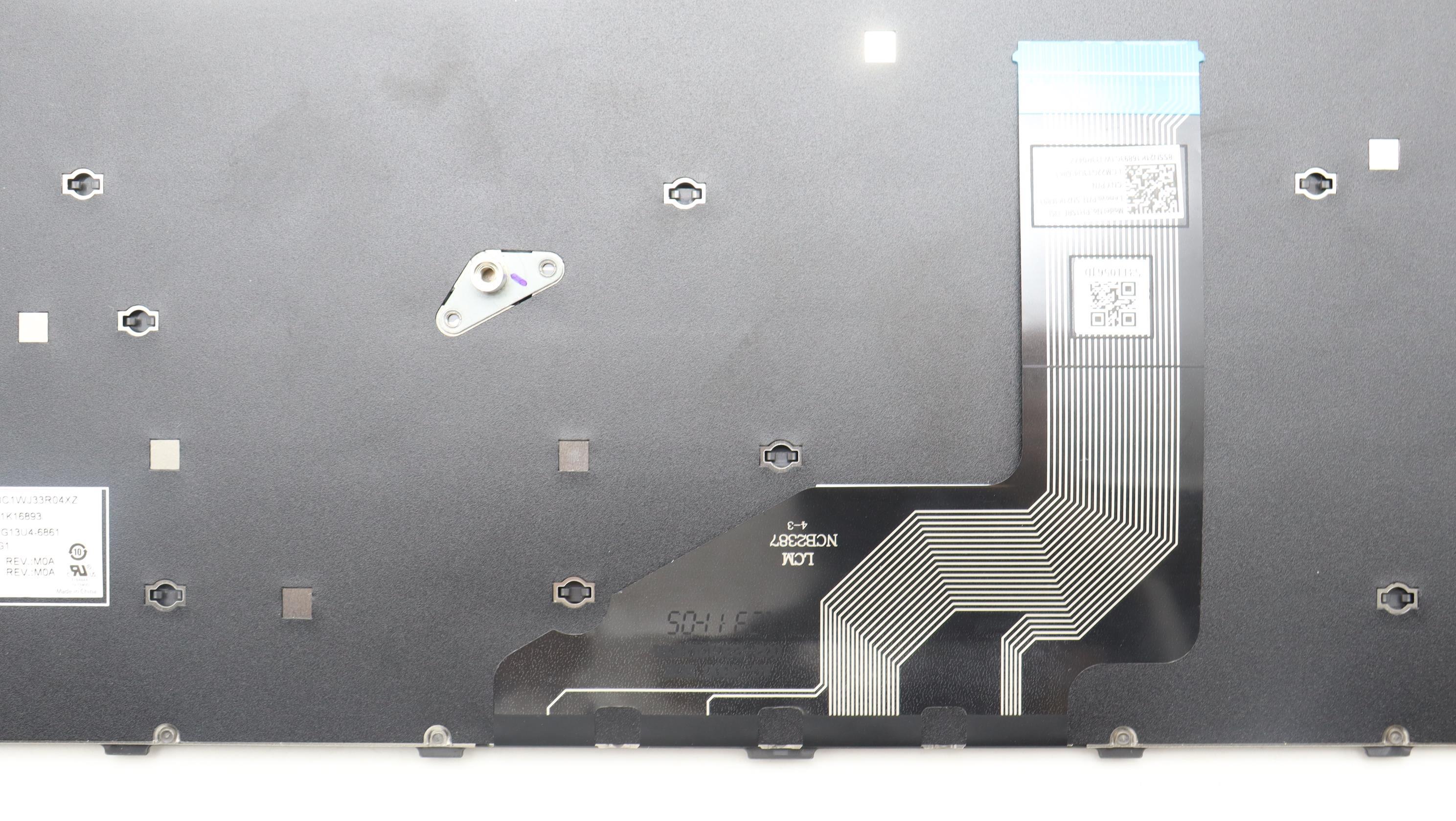 5N21L44082 - Original Lenovo Keyboard Internal, English, International, Non_Backlight, Grey