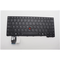 Genuine Lenovo Replacement Keyboard  5N21M38124 ThinkPad T14 Gen 5 (Type 21MC, 21MD) Laptops