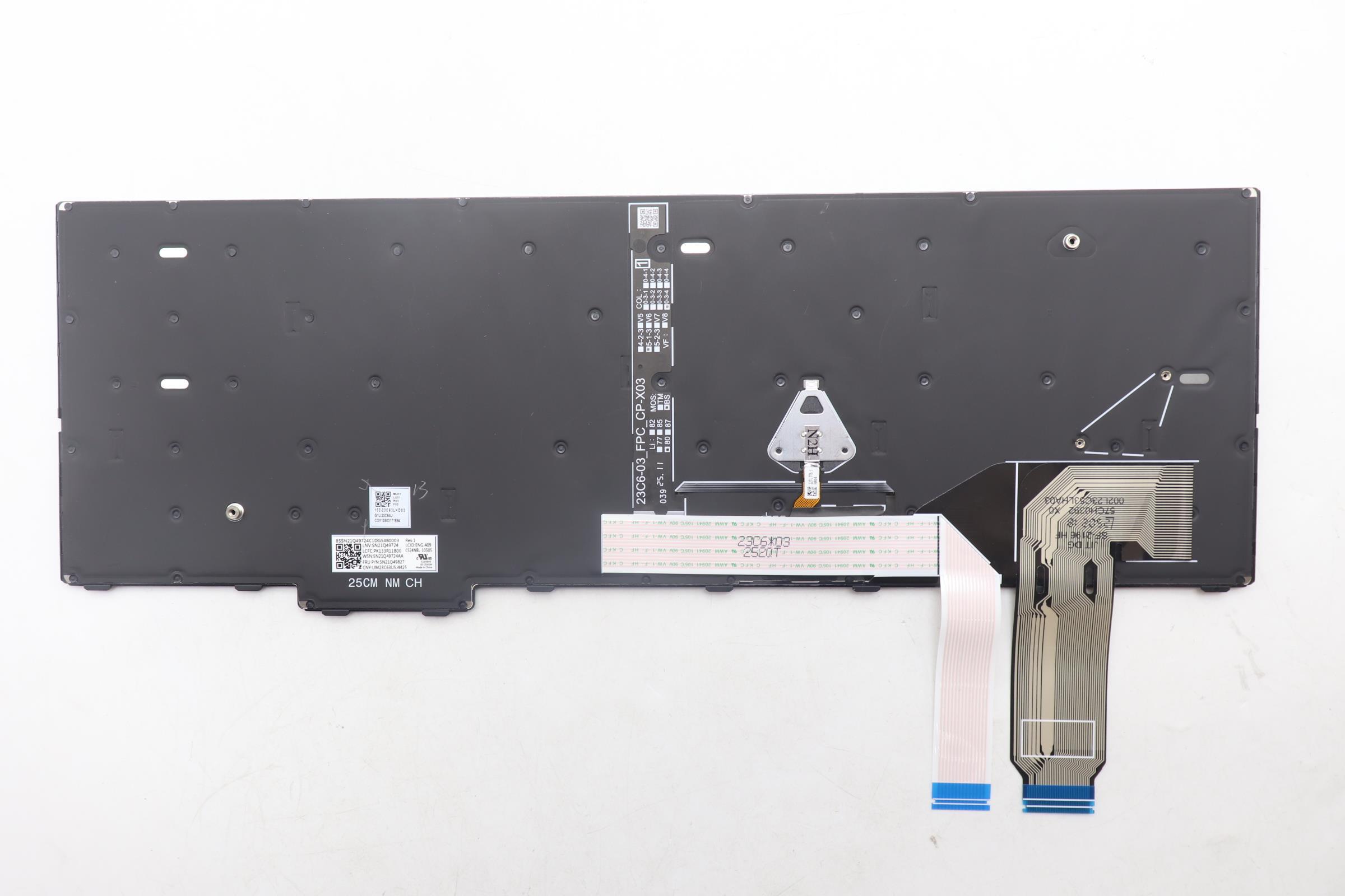 5N21Q49827 - Original Lenovo Keyboard 5C6TT5SB-BK-CHY-ENG
