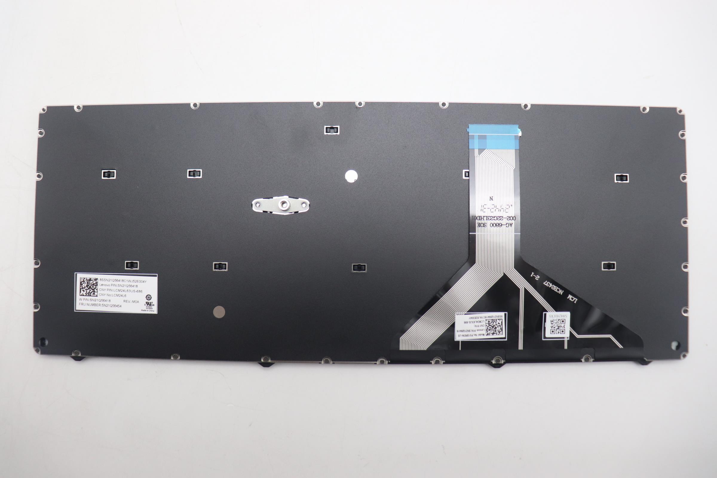5N21Q56454 - Original Lenovo Keyboard Internal, English, Black, Non-Backlight