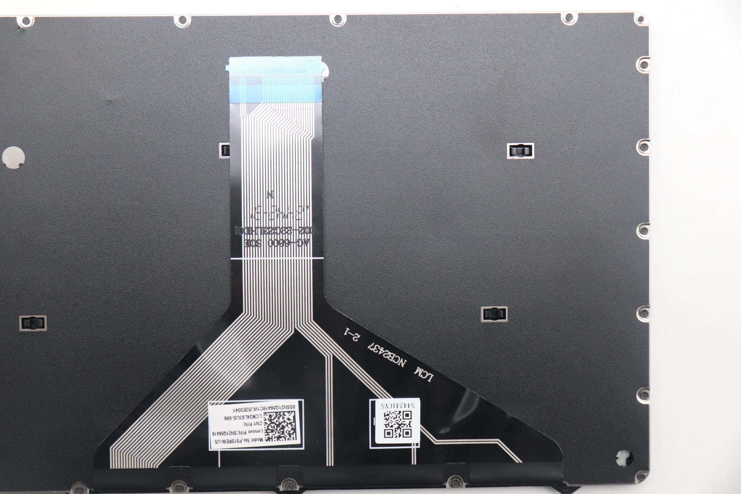 5N21Q56454 - Original Lenovo Keyboard Internal, English, Black, Non-Backlight