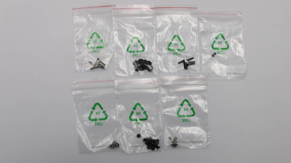 Lenovo IdeaPad S340-14IWL Laptop KITS SCREWS AND LABELS - 5S10S35097