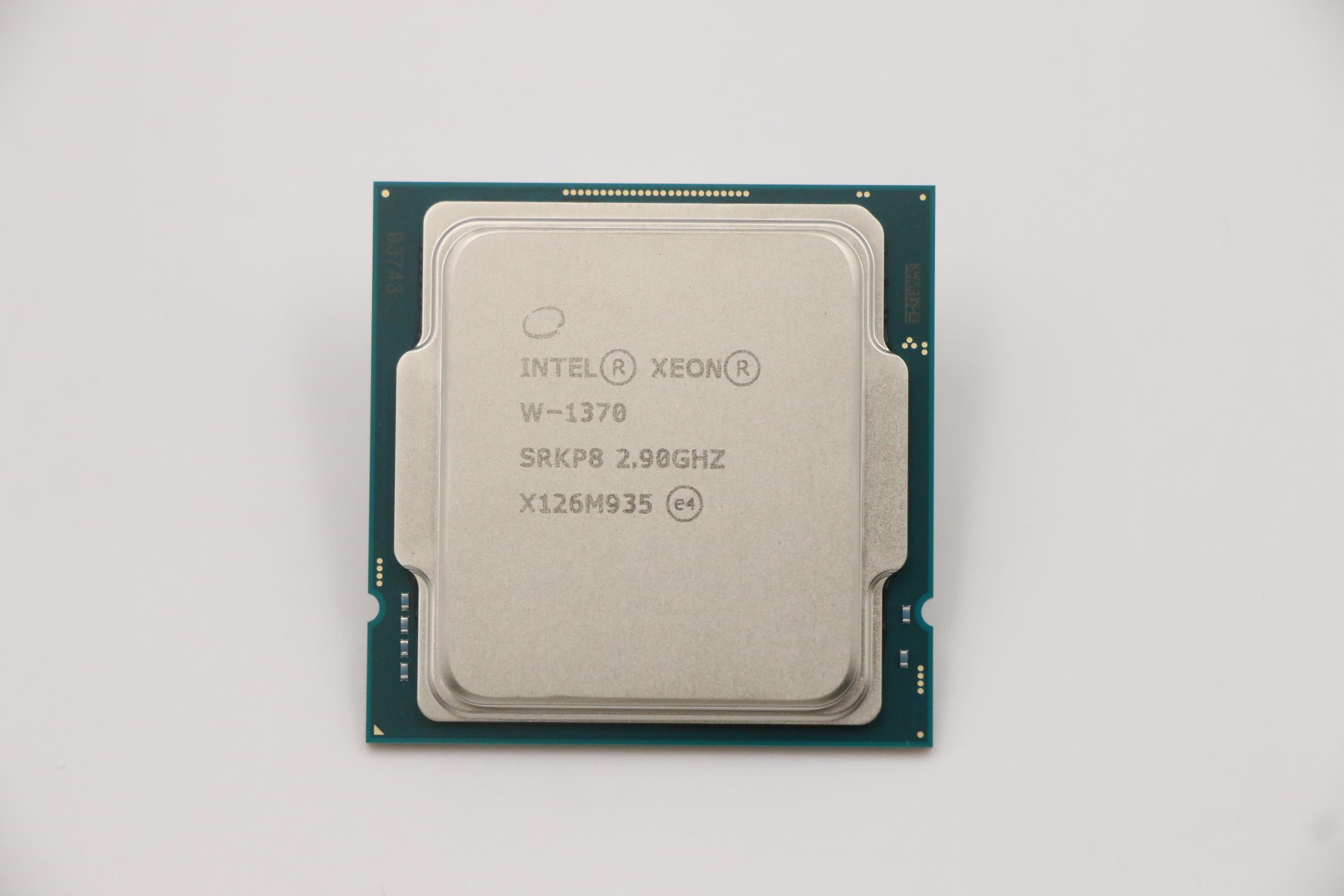 5SA0U56283 - Original Lenovo FRU Intel Xeon W-1370 2.9GHz/8C/16M 80W DDR4-3200