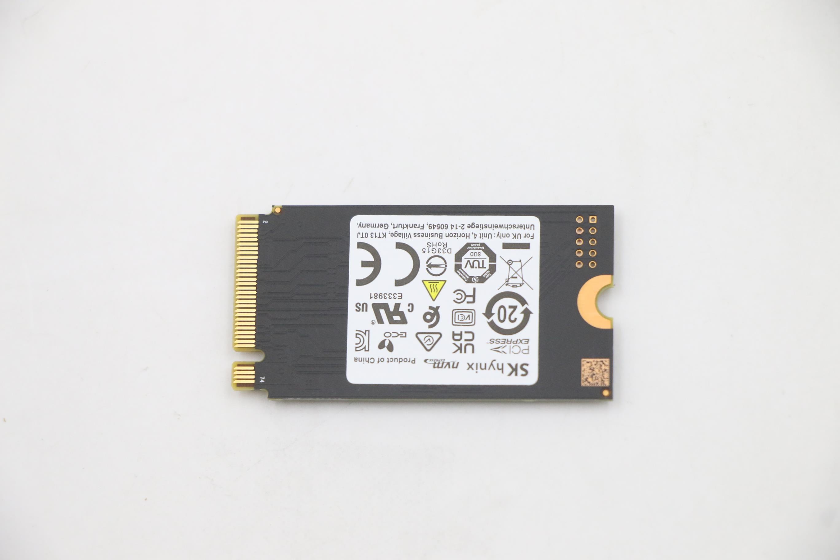 5SS0V26438 - Original Lenovo 512G,M.2,2242,PCIe3x4,SKH