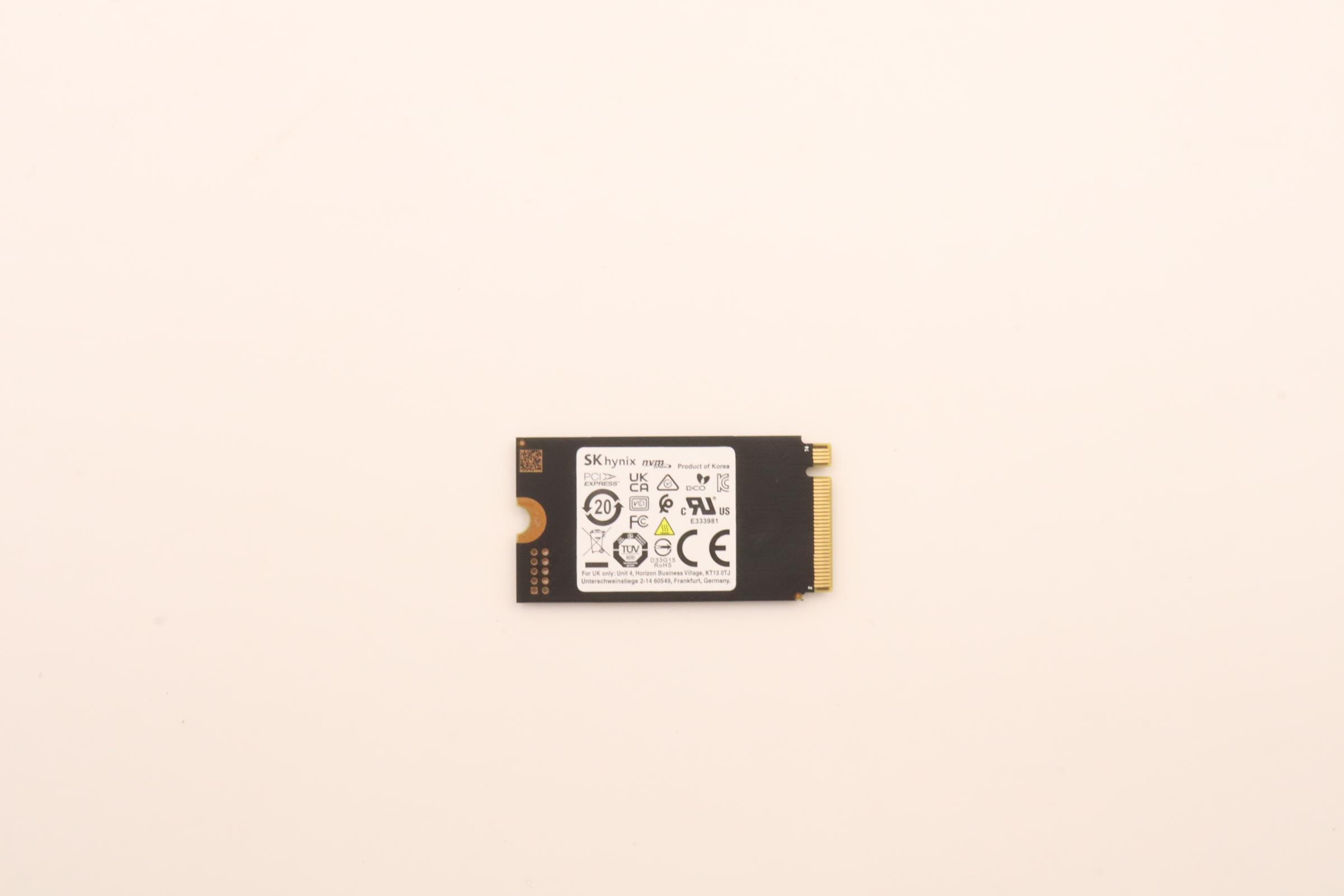 5SS0V26439 - Original Lenovo 1T,M.2,2242,PCIe3x4,SKH