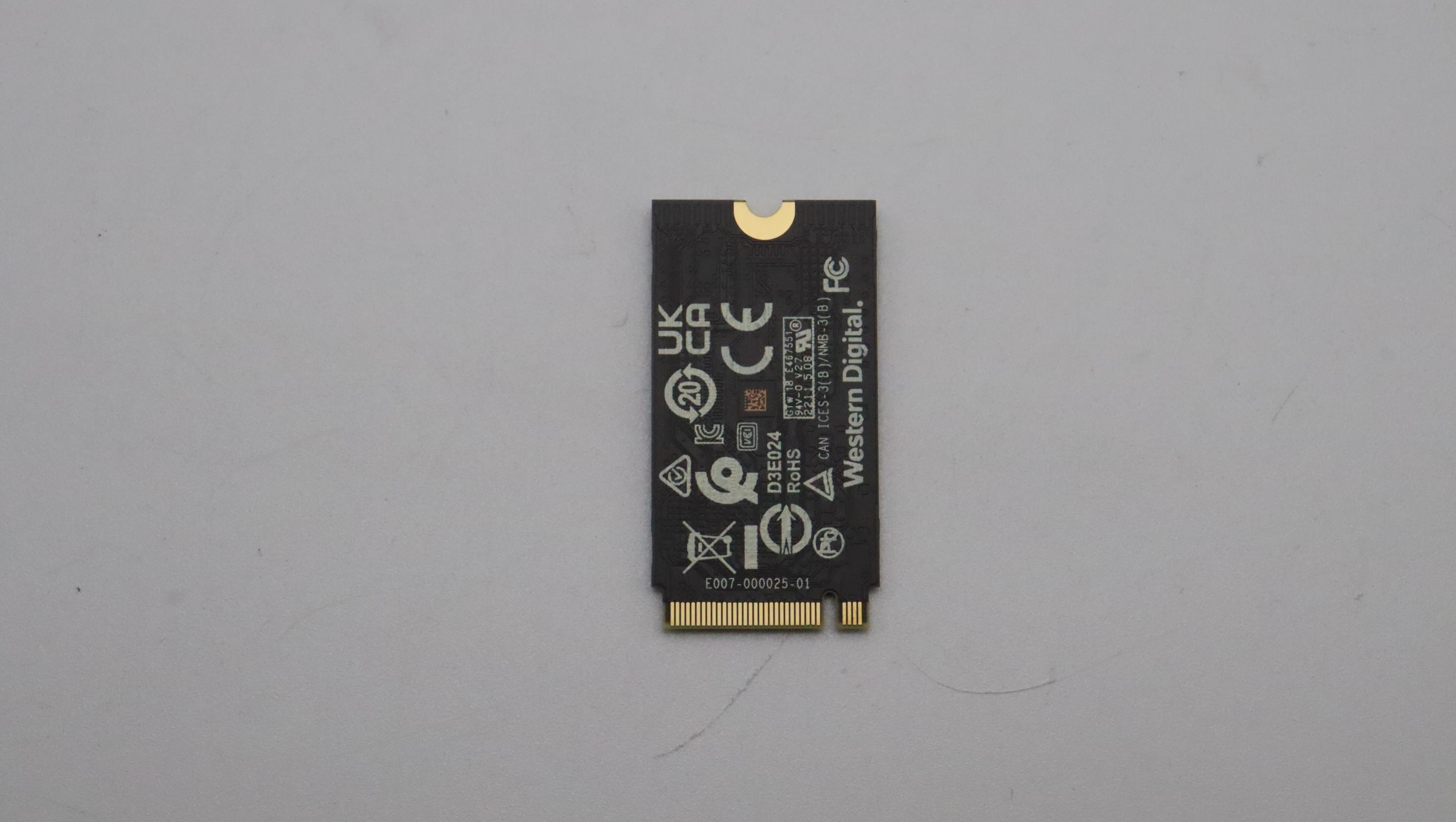 Lenovo Part  Original Lenovo SSD_ASM 1T,M.2,2242,PCIe4x4,WD,OP
