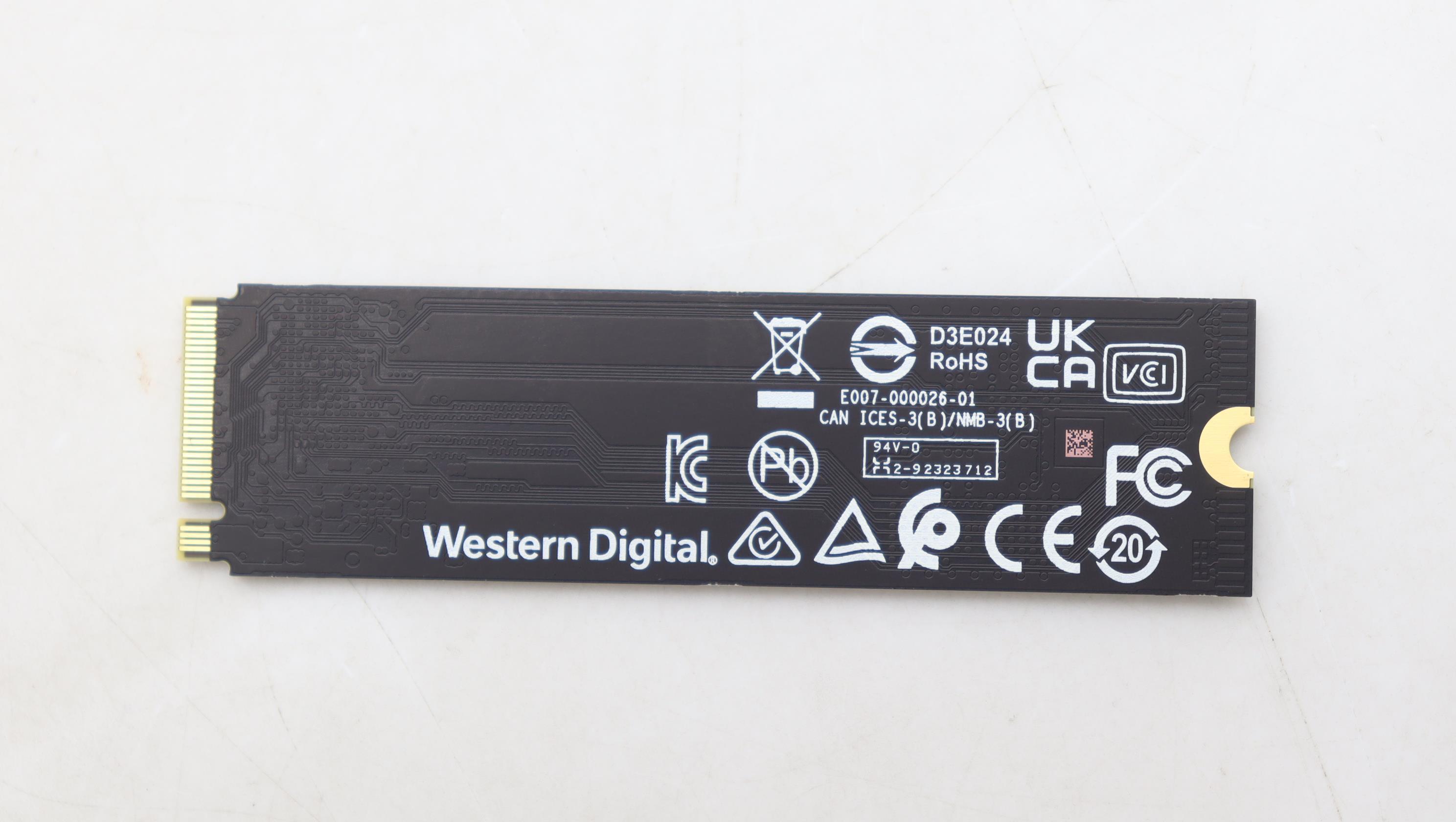 5SS0V26466 - Original Lenovo SSD_ASM 1T,M.2,2280,PCIe4x4,WD,OP