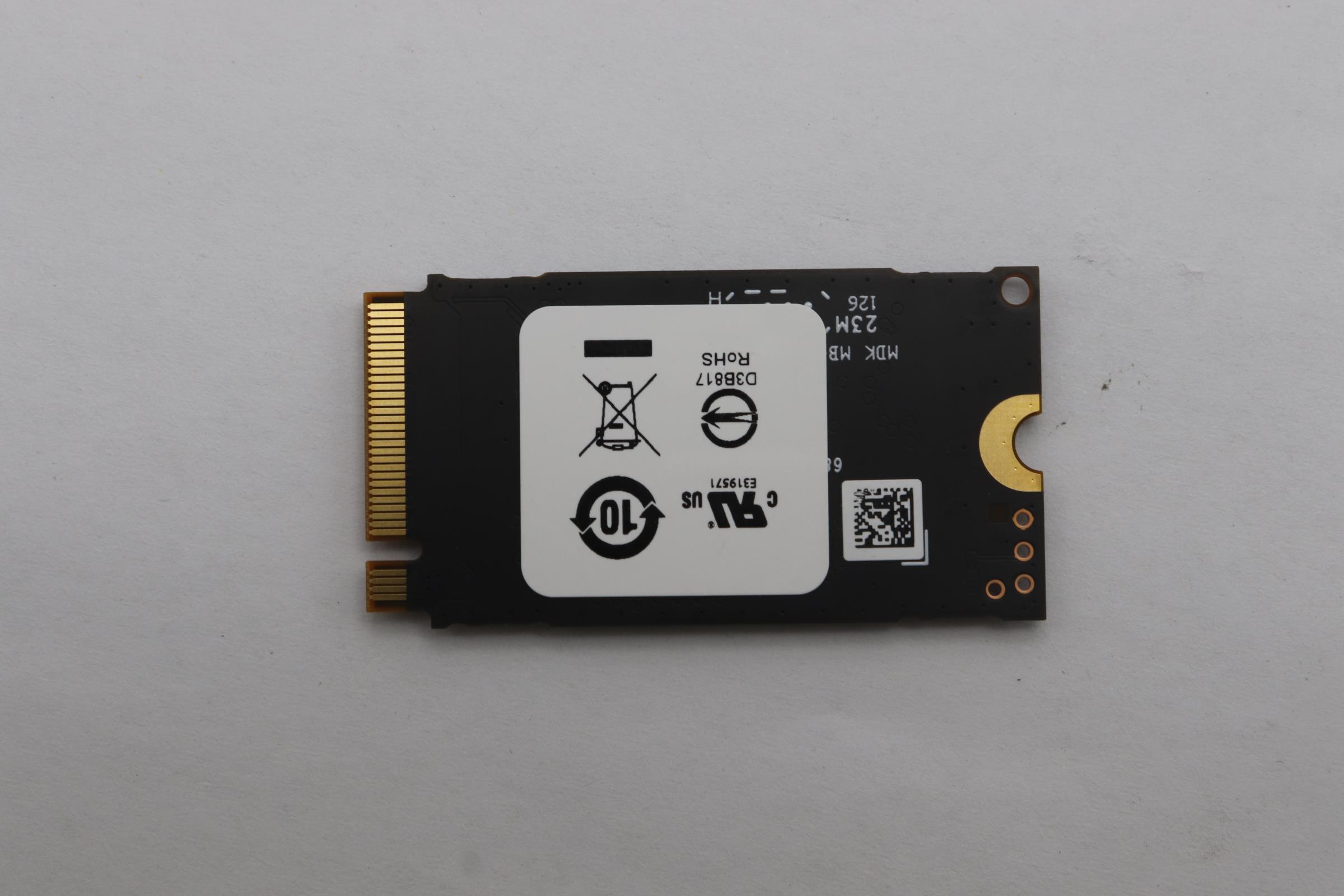 5SS0V26492 - Original Lenovo SSD_ASM 512G,M.2,2242,PCIe4x4,KIX,OP,LTS