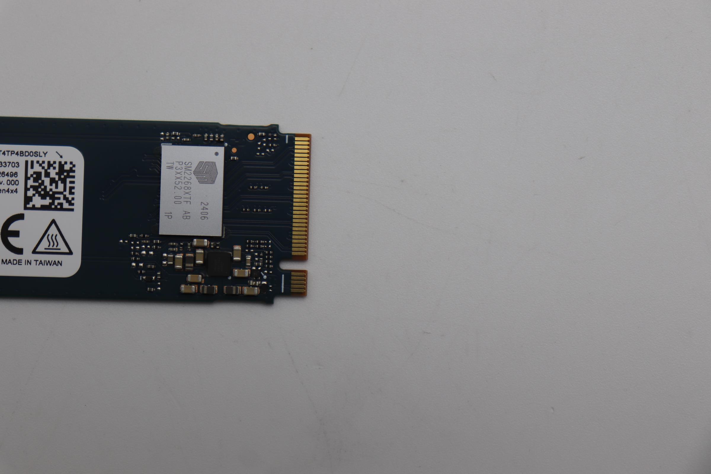 5SS0V26496 - Original Lenovo SSD 1T,M.2,2280,PCIe4x4,KIX,OP,LTS