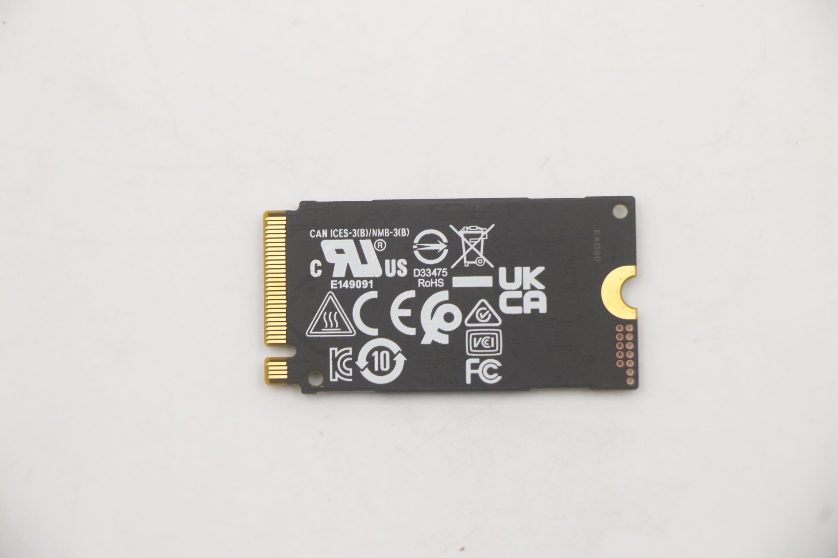5SS0V42255 - Original Lenovo Samsung PM991 MZALQ512HALU-000L2 512GB M.2 PCIe 2242 SSD