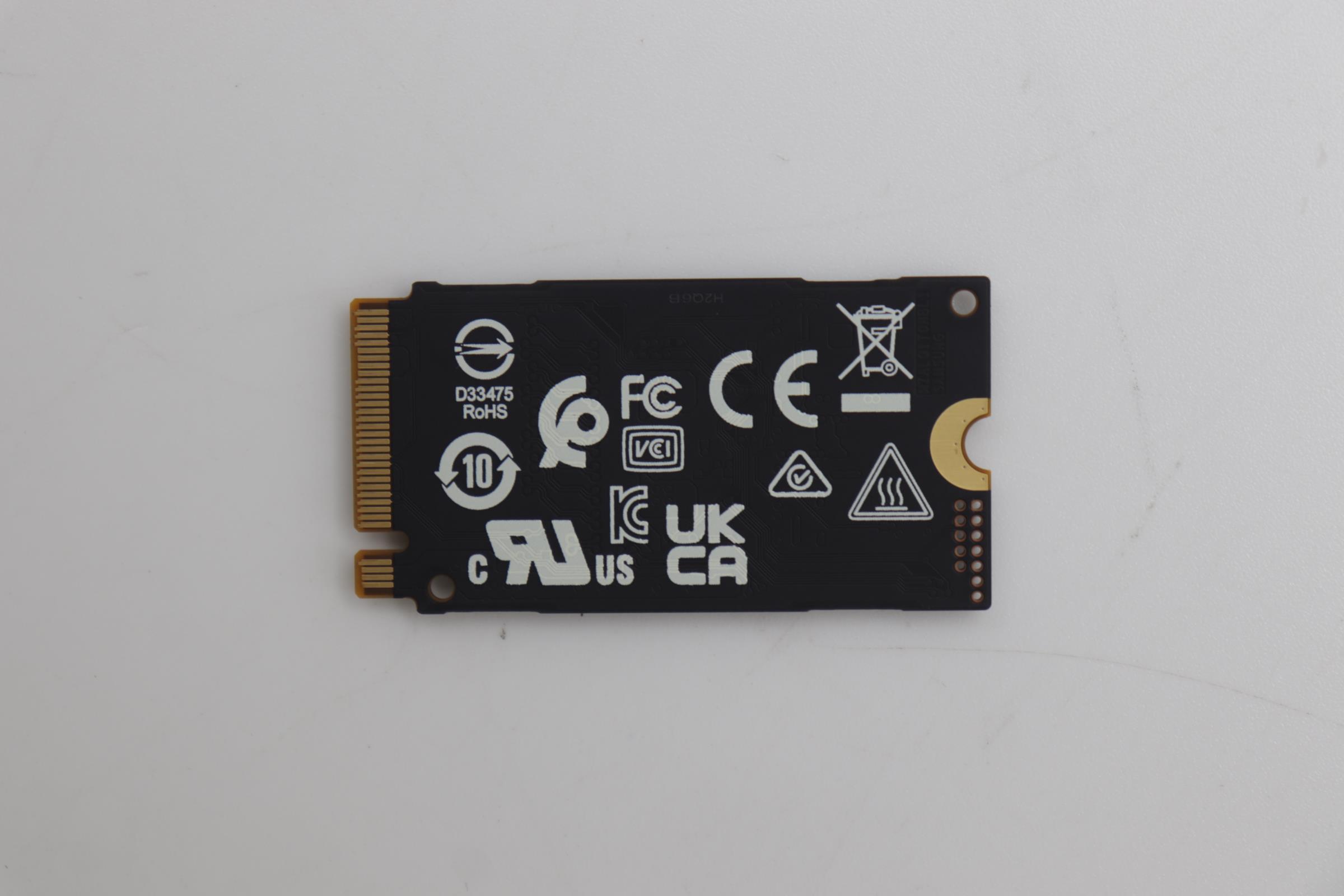 5SS0W79527 - Original Lenovo FRU Lenovo SSD M.2 2242 PCIe NVMe 128GB  Samsung PM991a-128