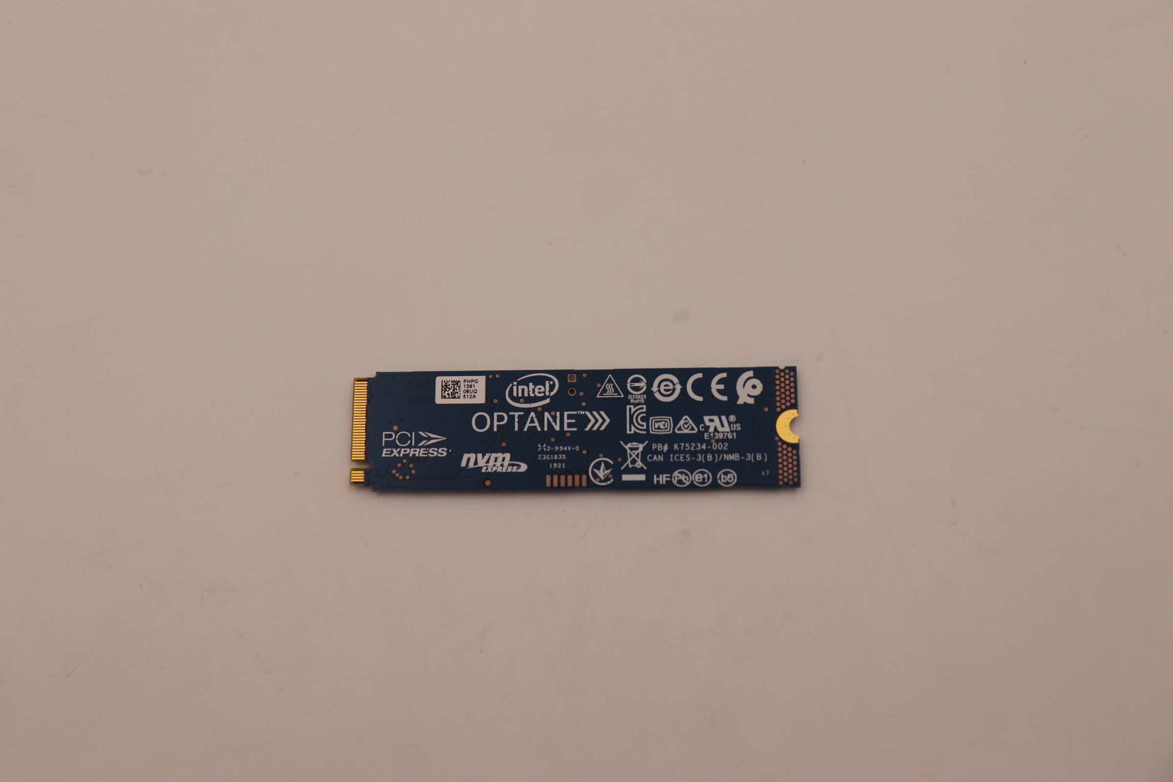 5SS0W79539 - Original Lenovo SSD_ASM OPT512G,M.2,2280,PCIe3x22,INT,ST
