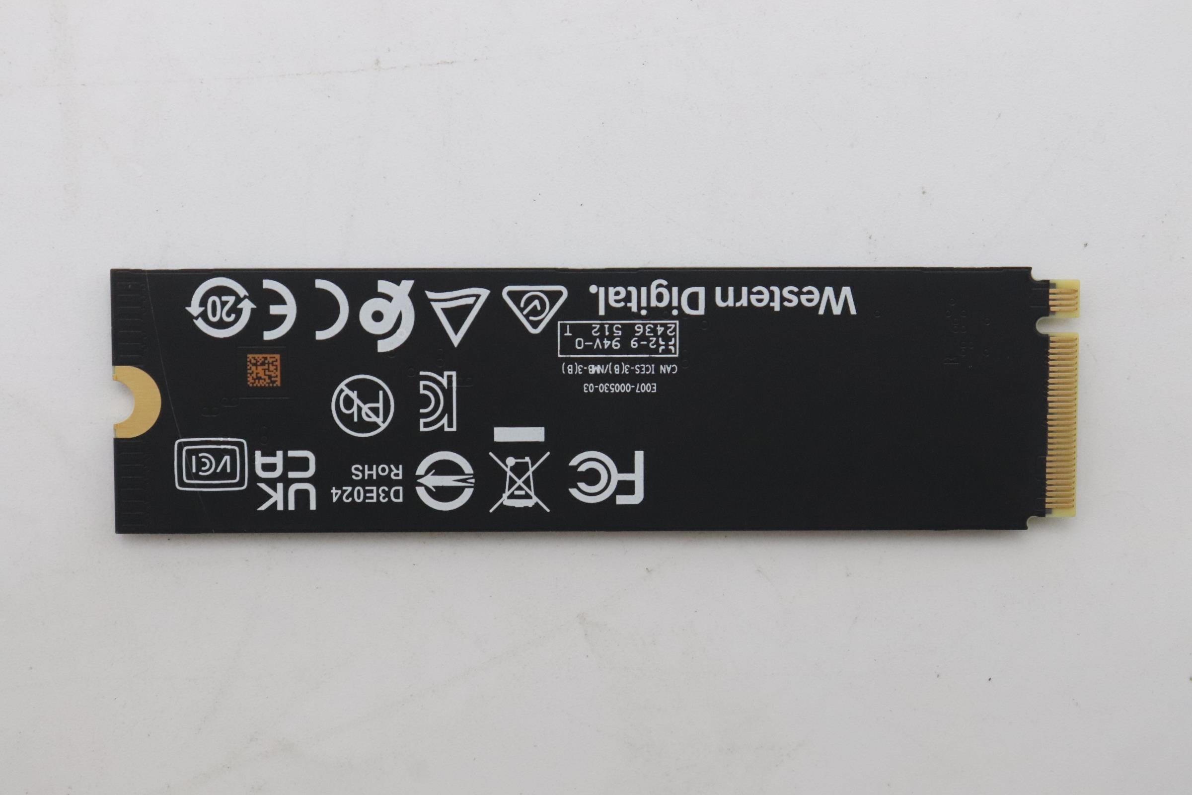 5SS1D33771 - Original Lenovo SSD_ASM 1T,M.2,2280,LTS,PCIe4x4,WD,OP