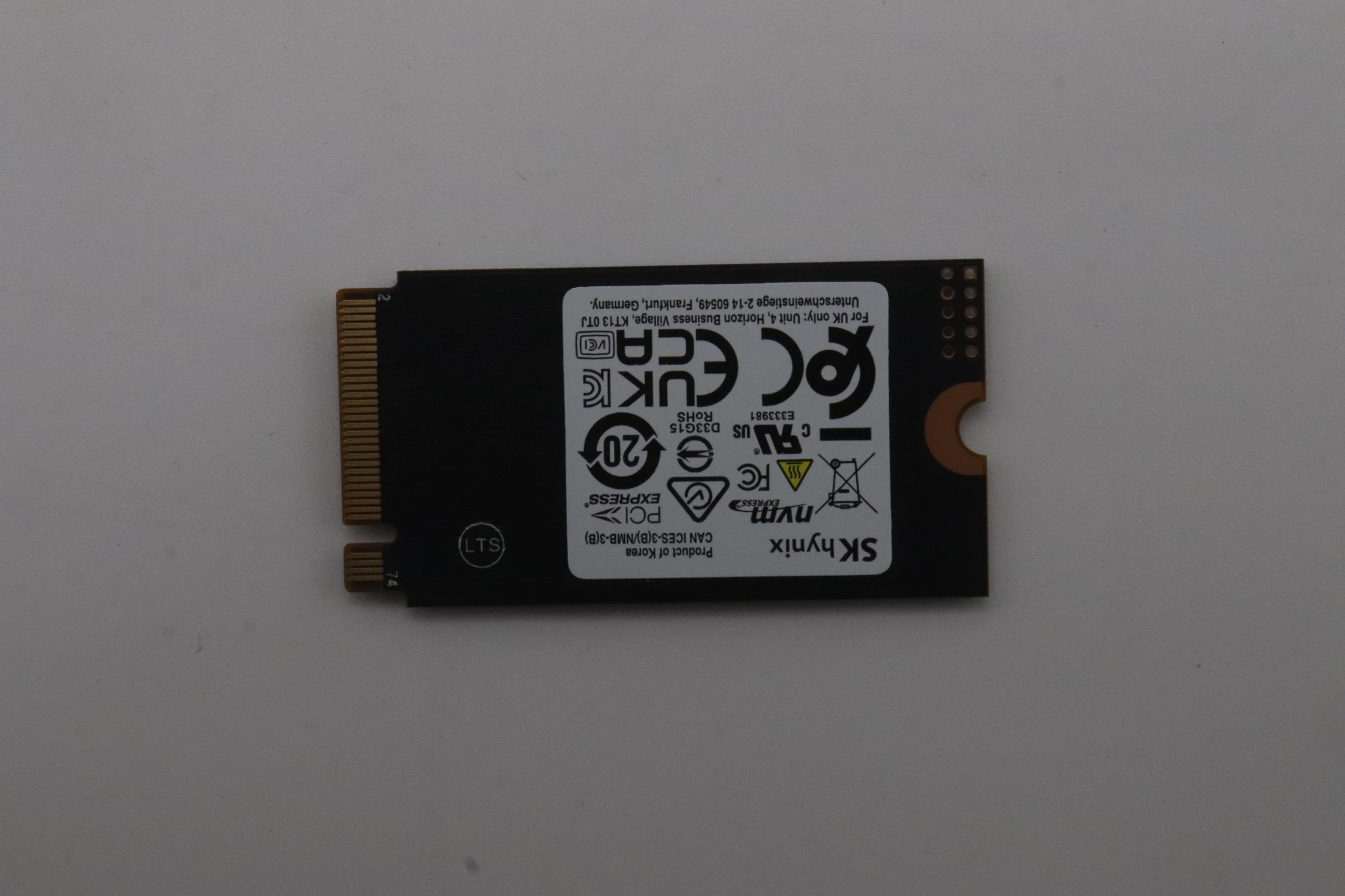 5SS1D71713 - Original Lenovo SSD_ASM 256G,M.2,2242,LTS,PCIe4x4,SKH,OP