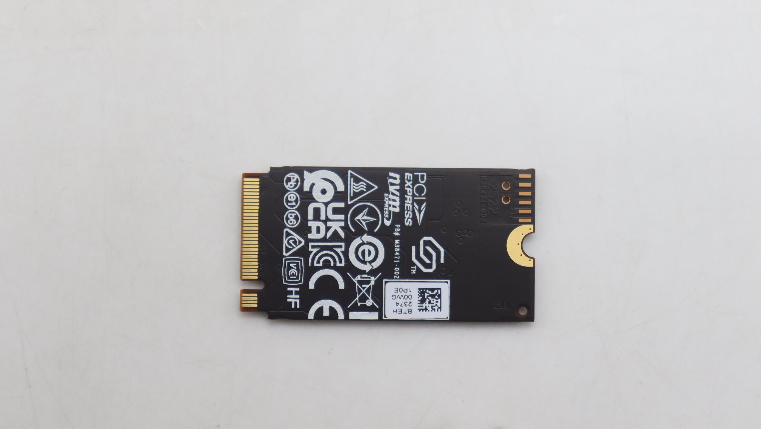 5SS1K21276 - Original Lenovo SSD SOL Echo Harbor 1T 2242 PCIe G4 x4