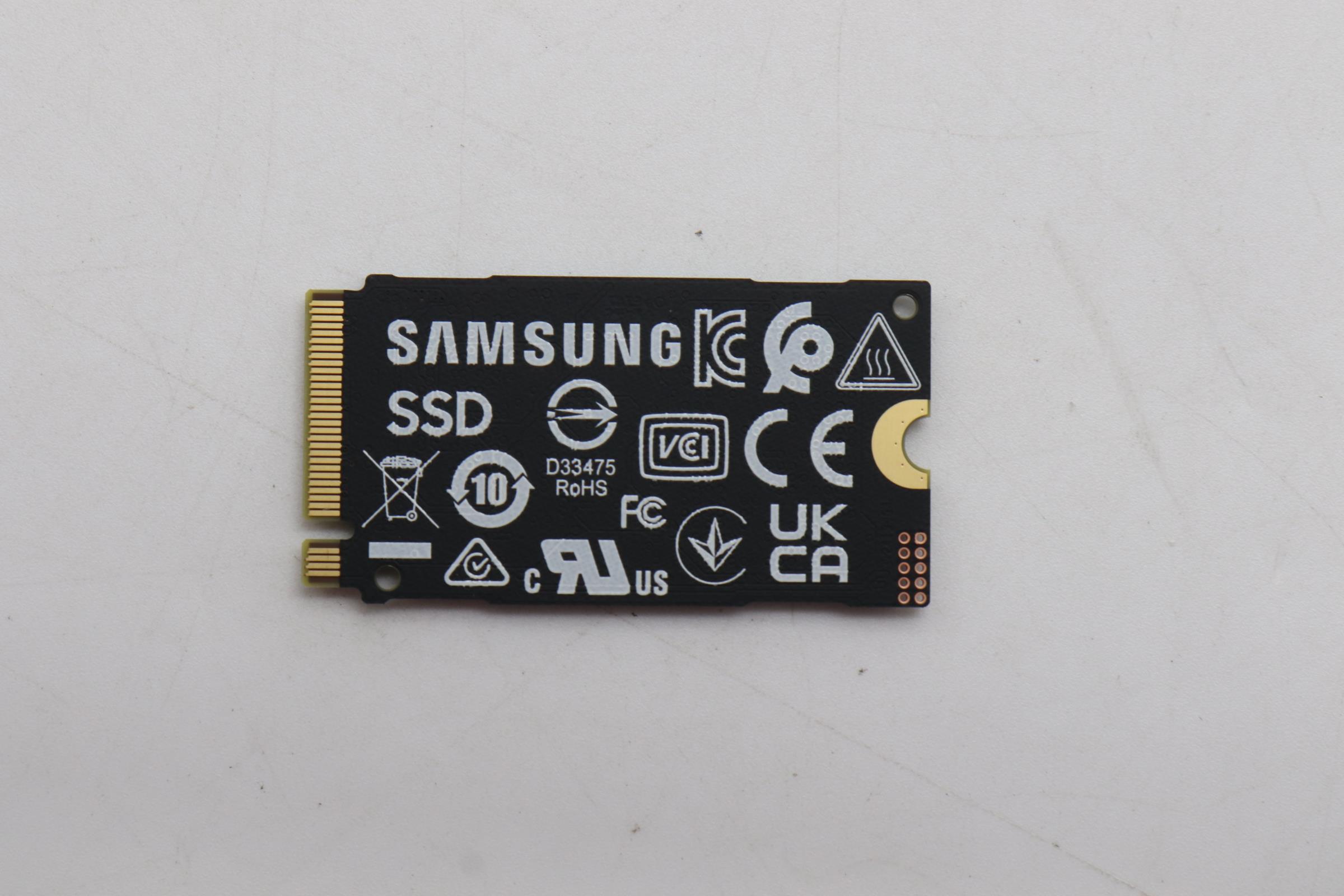 5SS1K57704 - Original Lenovo SSD SAM PM9C1a 256G 2242 PCIe G4V x4