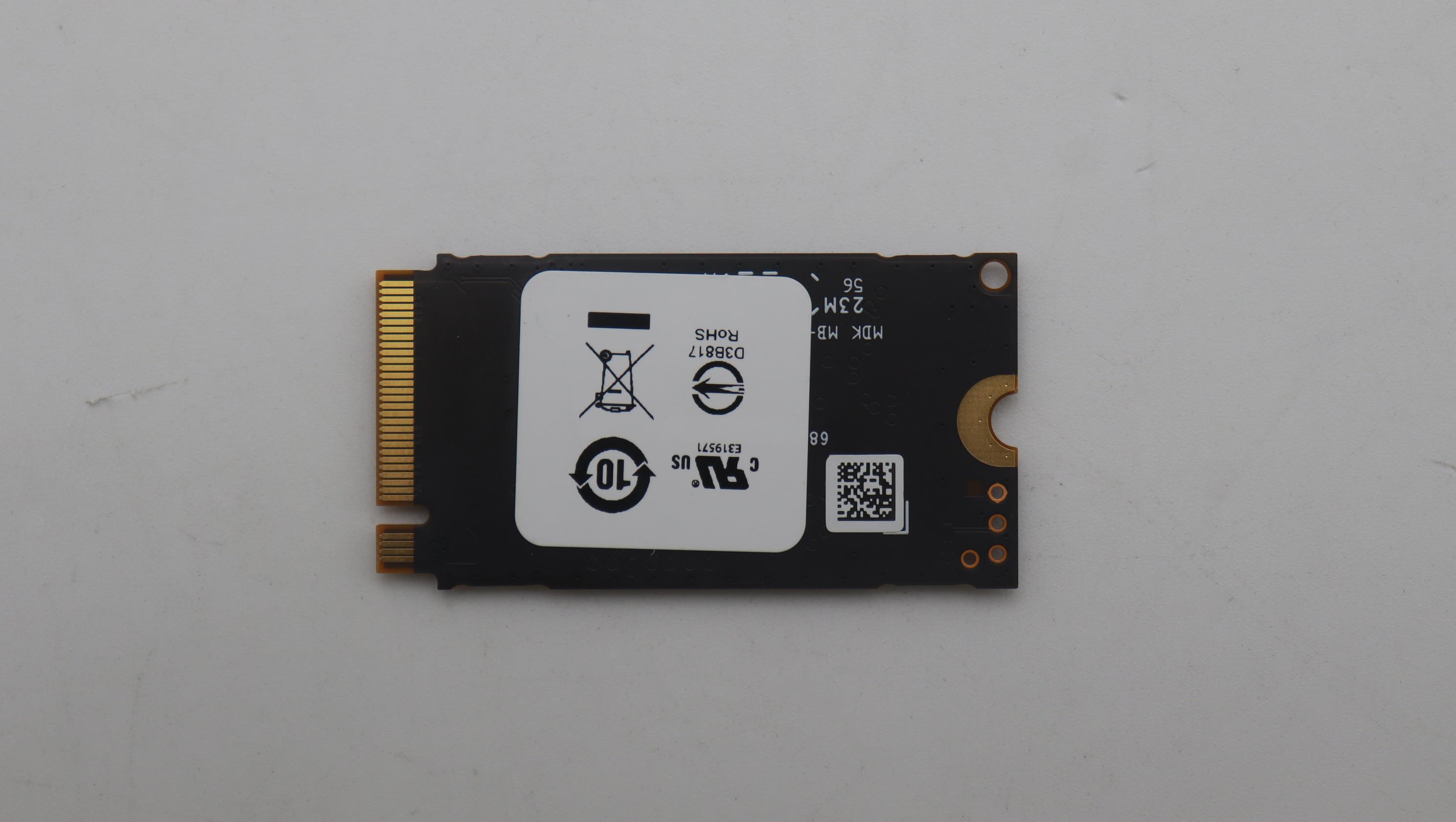 5SS1L55788 - Original Lenovo SSD KIX BG6 1T 2242 PCIe G4V x4