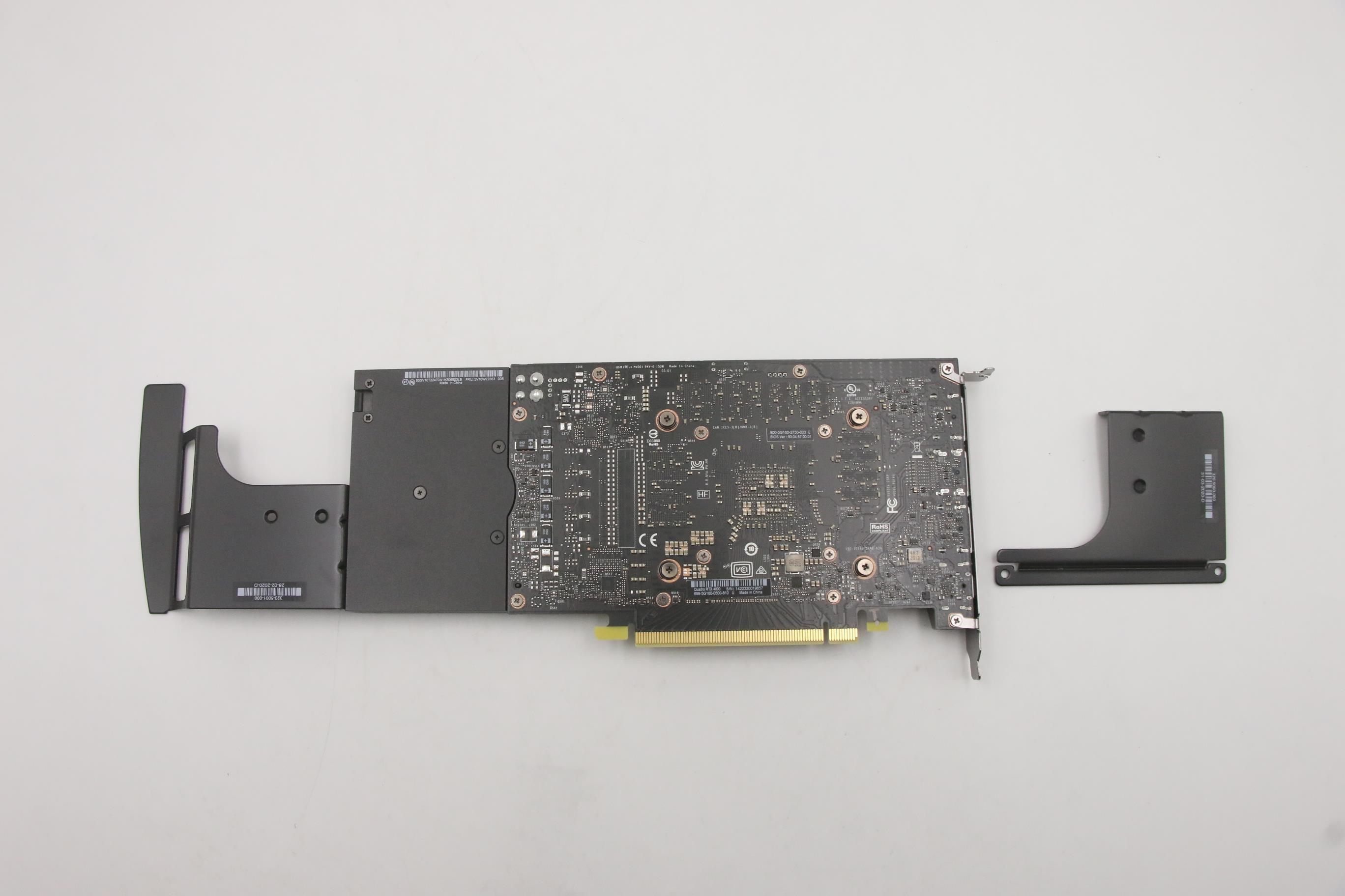 5V10W72863 - Original Lenovo FRU Quadro RTX4000 8GB 3DP+VL