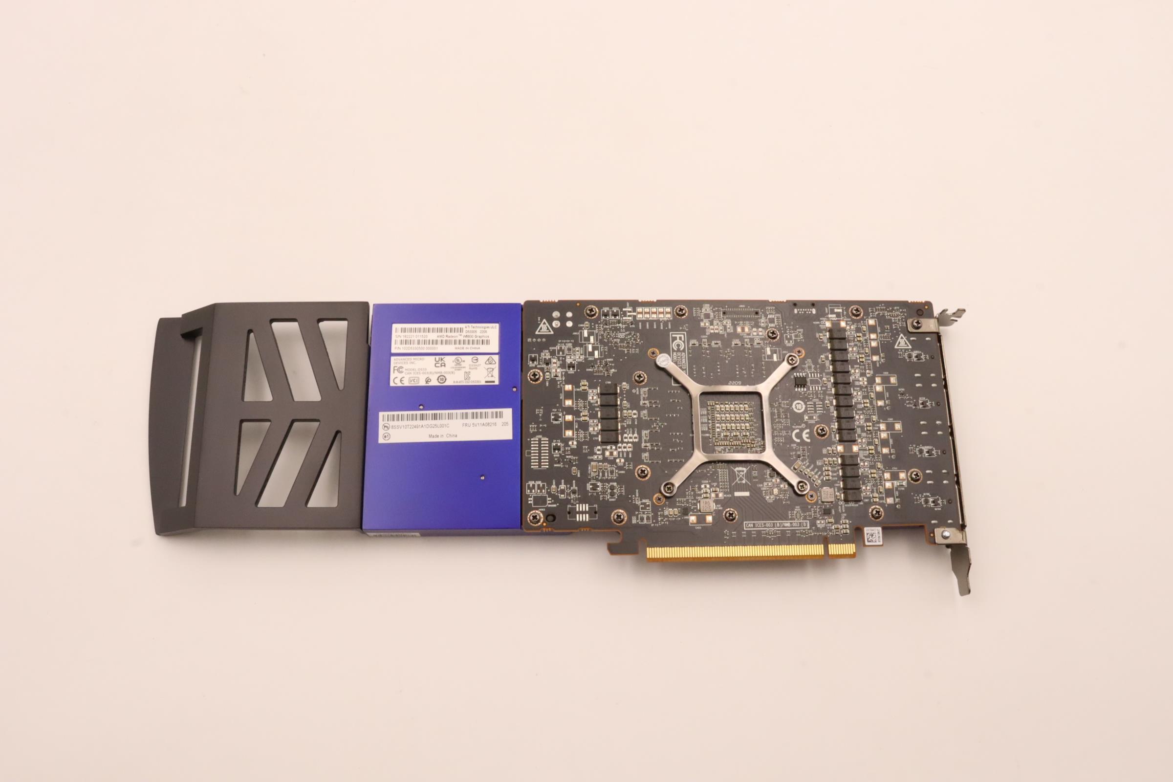 Lenovo Part  Original Lenovo VIDEO_CARD AMD Radeon PRO W6600(DP x 4)
