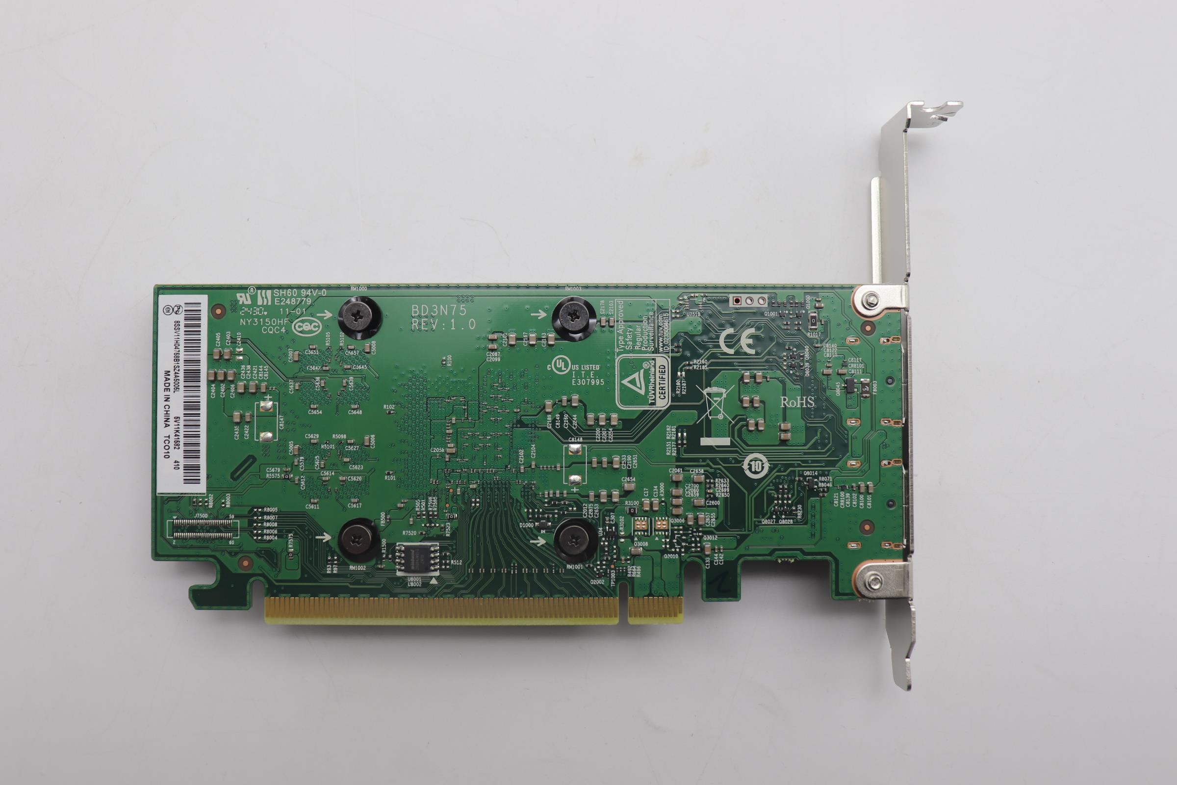5V11K41582 - Original Lenovo Video Card BLD A310 LP 4G/D6/DP/DP/H