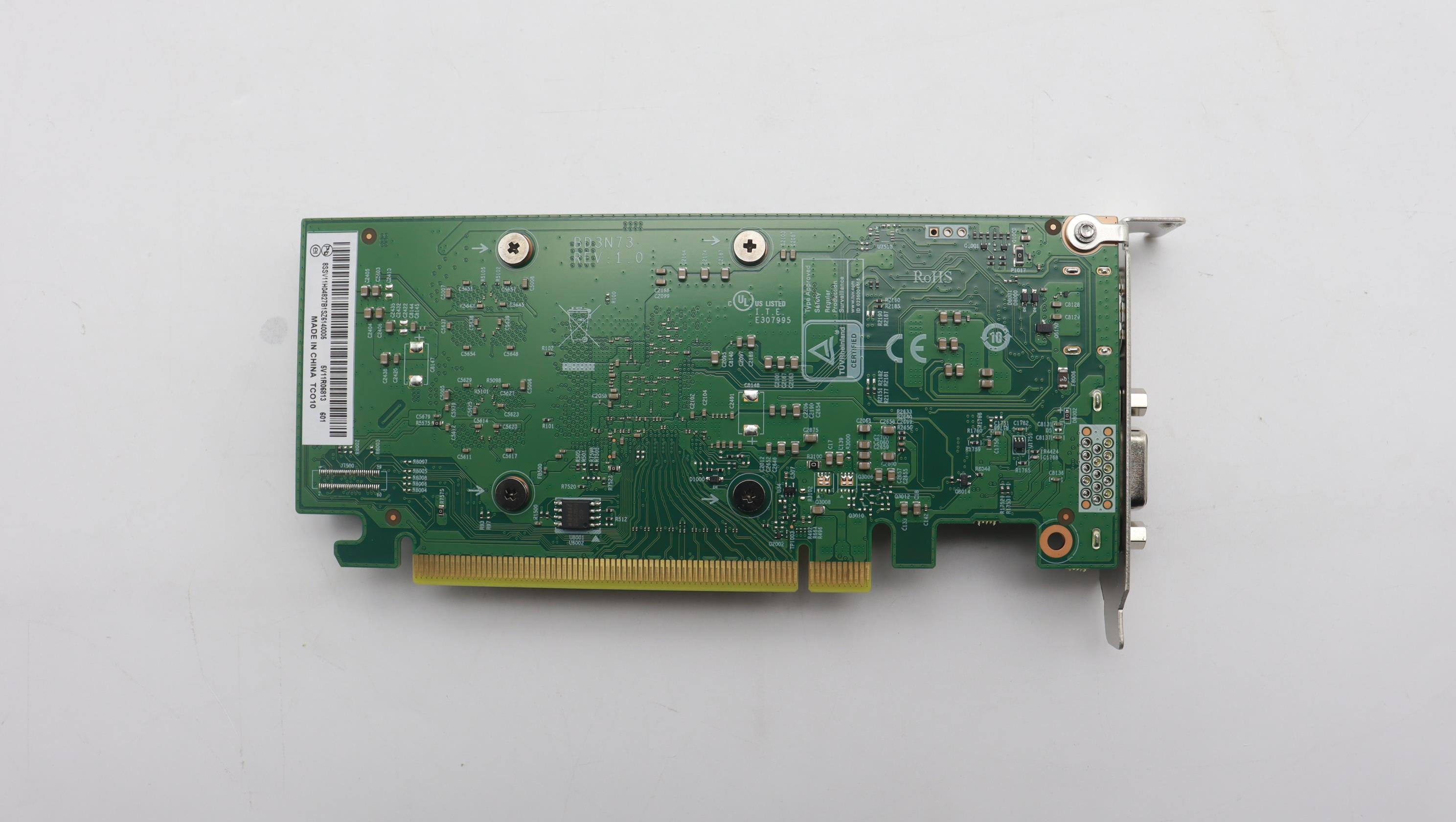 5V11R06813 - Original Lenovo VIDEO CARD BLD@A310 LP@4G/D6/H/VGA/LP/