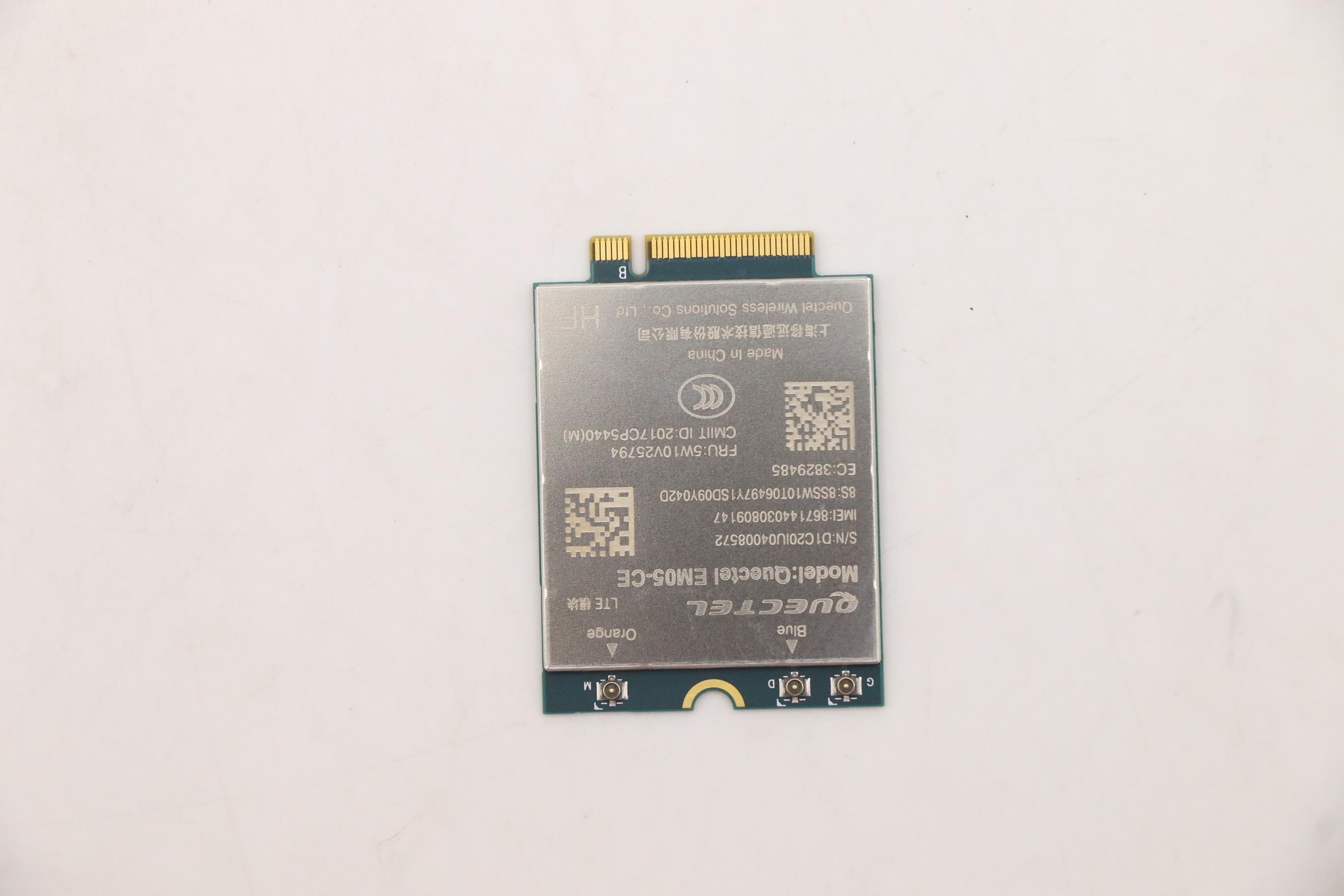 Lenovo Part  Original Lenovo Quectel MDM9607 EM05 4G LTE CAT4 USB WWAN module
