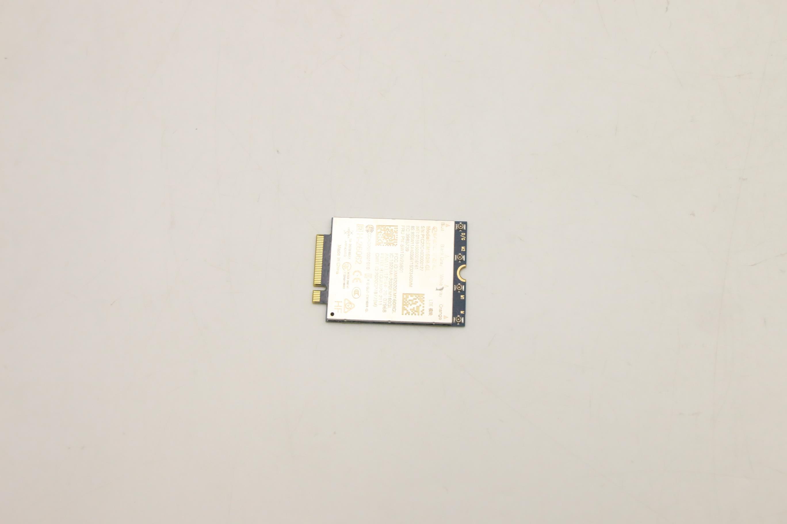 Lenovo Part  Original Lenovo Quectel SDX24 EM160R-GL 4G LTE CAT16 PCIE WWAN module DT
