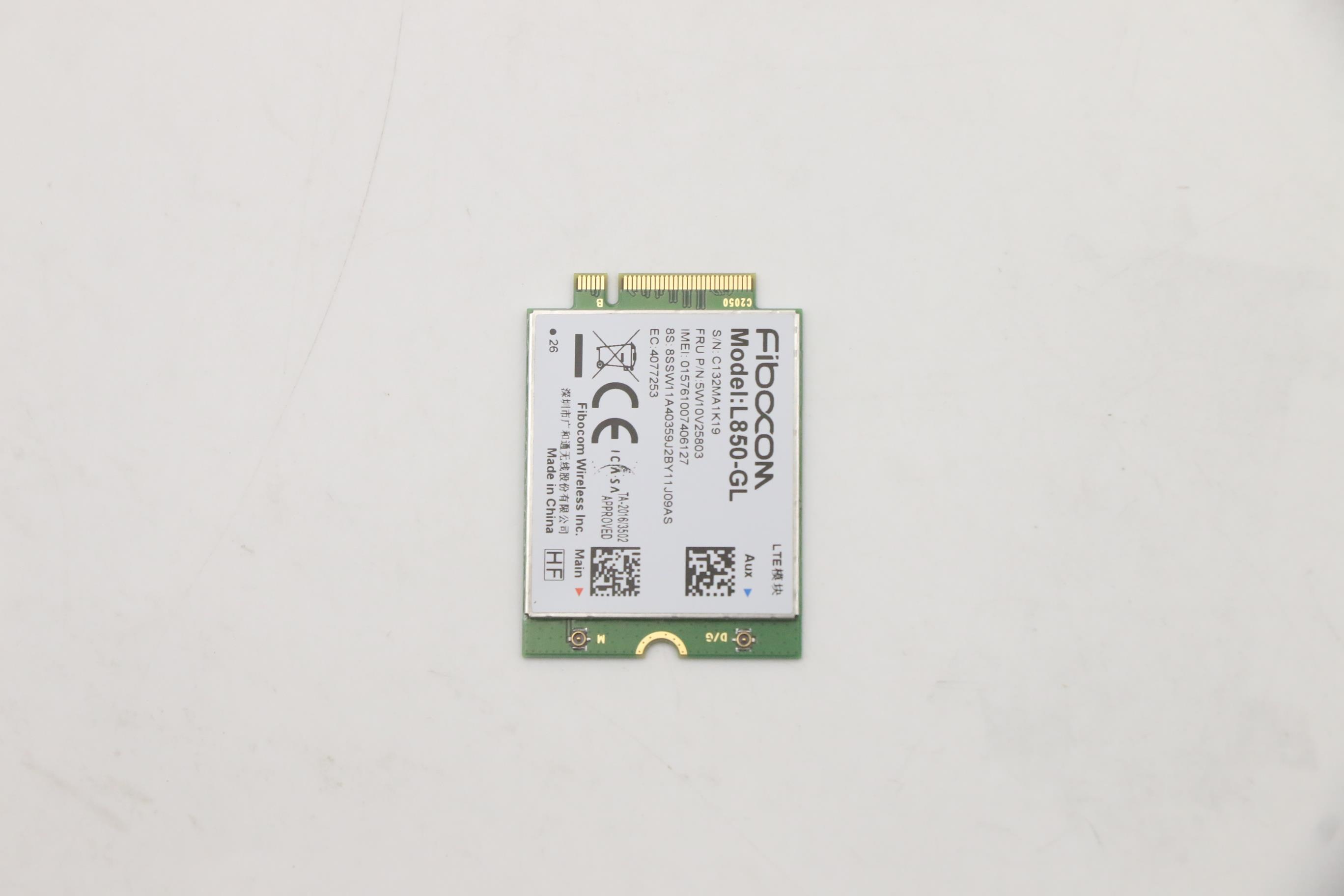 5W10V25803 - Original Lenovo Wireless,CMB,FBC,L850 new FW