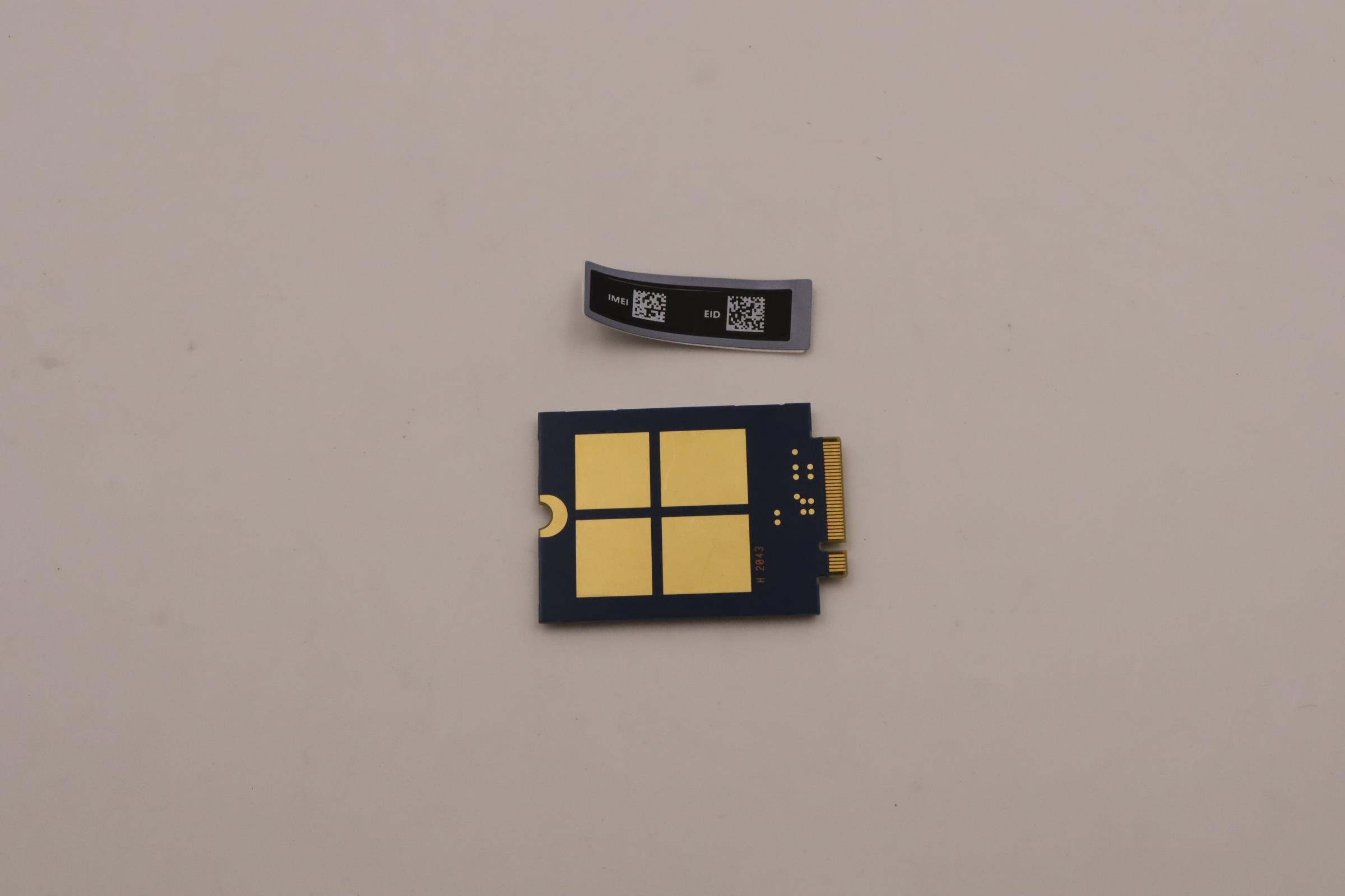 5W10V25817 - Original Lenovo Quectel SDX24 EM160R-GL 4G LTE CAT16 PCIE WWAN module China sku Lenovo TAC