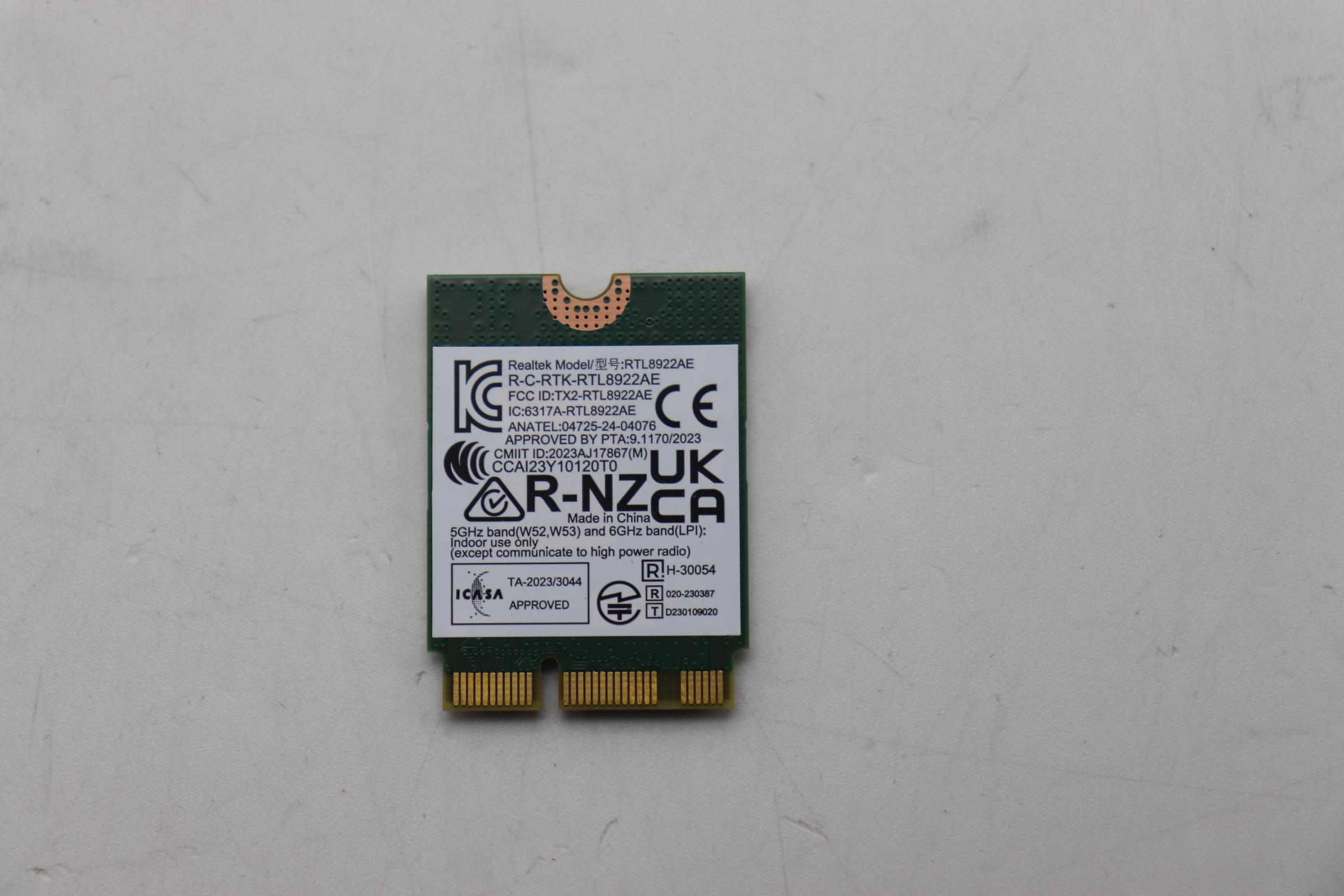 5W11H85433 - Original Lenovo Wireless,WLAN,LTN,RTL8922AE