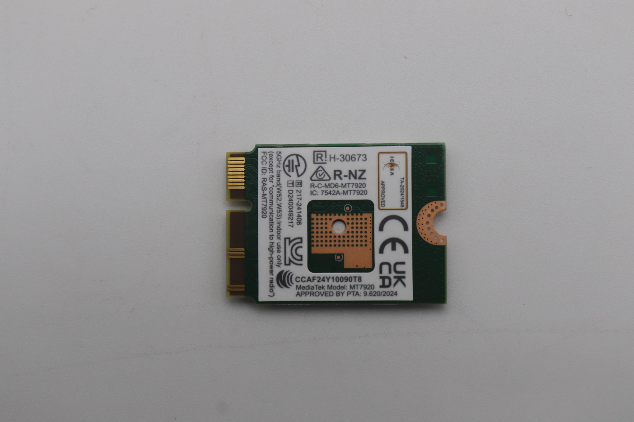 5W11H85489 - Original Lenovo Wireless,WLAN,FXN,MT7920