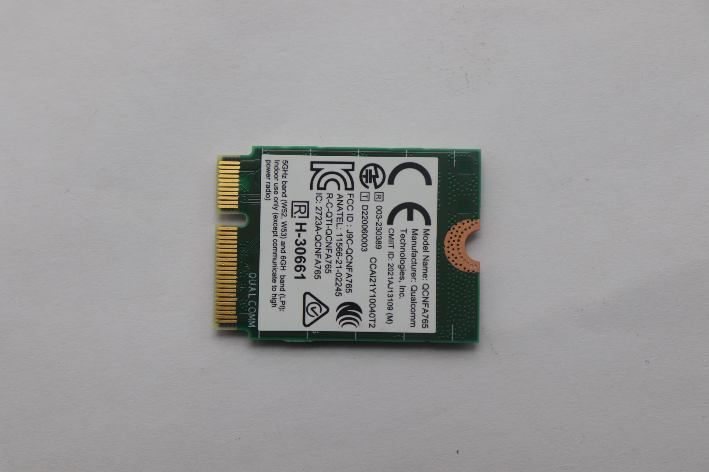 5W11H85496 - Original Lenovo Wireless,WLAN,FXN,NFA765A