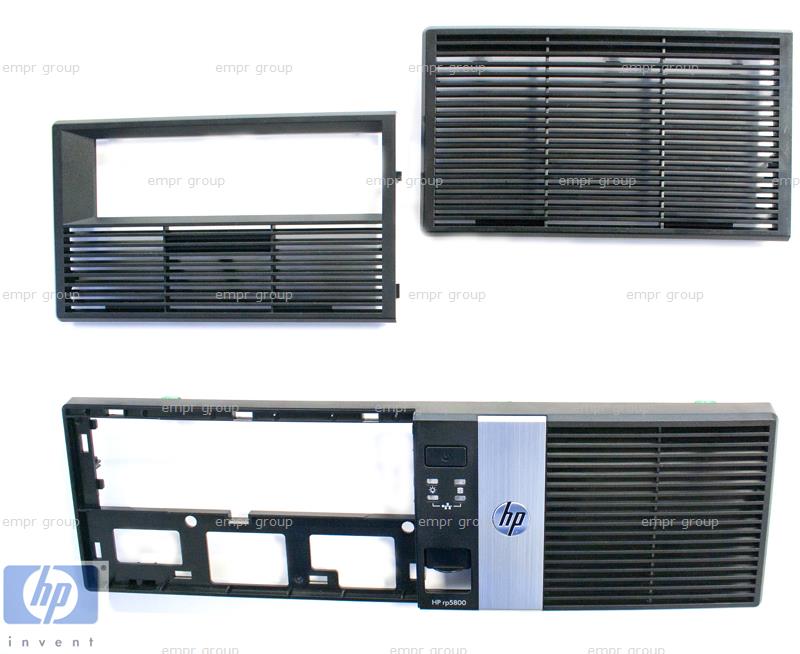 HP rp5800 Retail System - F5F02UP Bezel 653025-001