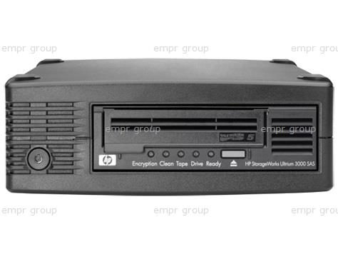 HPE Part 693417-001 HPE StoreEver LTO-5 Ultrium 3000 SAS External Tape Drive. <br/><b>Option equivalent: EH958B</b>