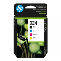 HP 924 CMYK ink Cartridge 4-PACK - 6C3Z0NA for HP Officejet Pro 8120 Printer