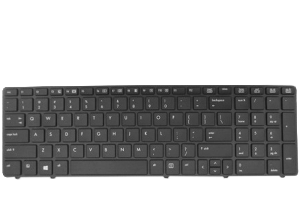 HP ProBook 6570b Laptop (C9T41EC) Keyboard 701988-001