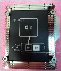 HPE Part 712432-001 SPS-Heatsink CPU 2 Katar Wide