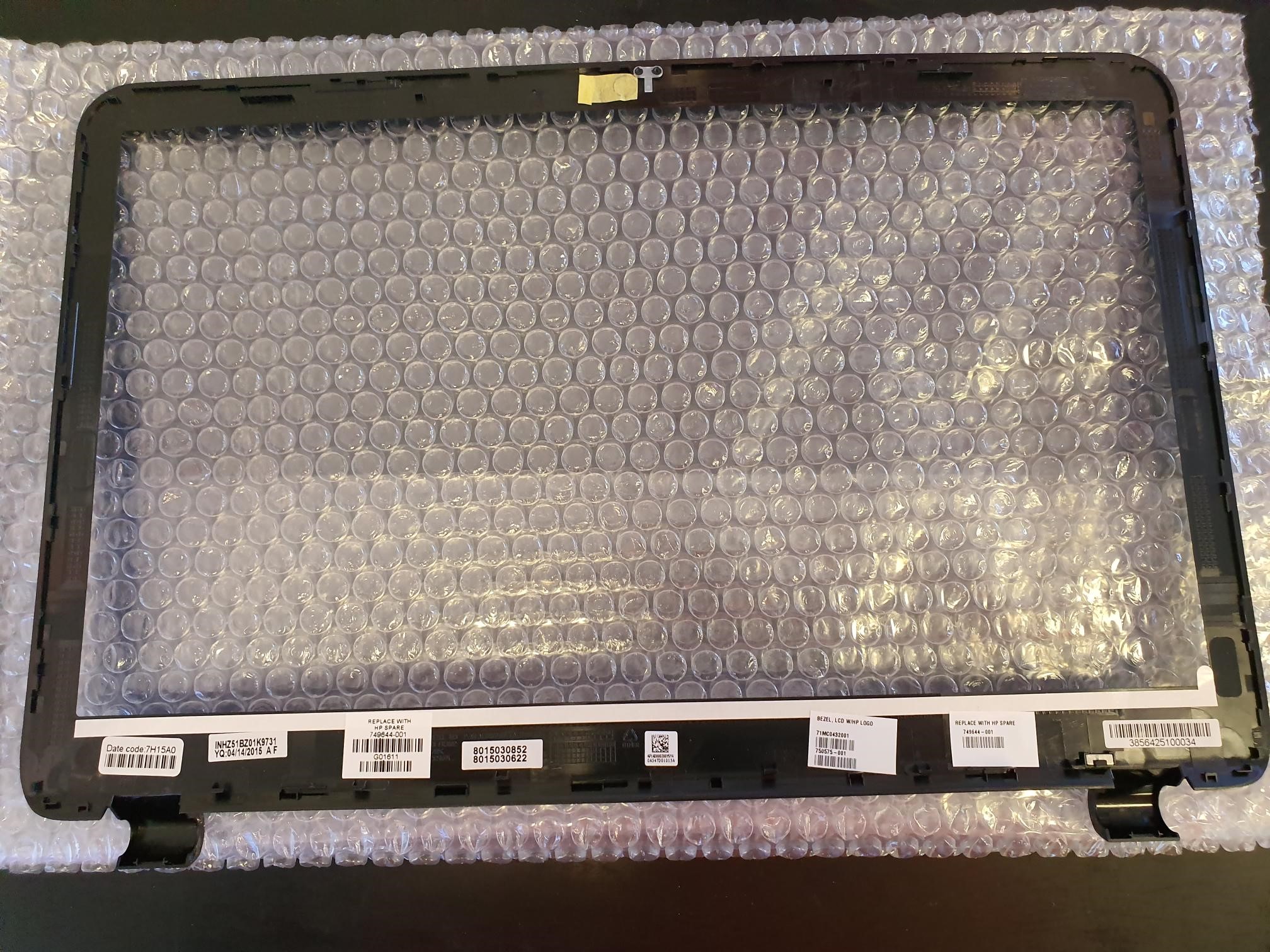 HP 250 G3 Laptop (G4U96UA) Bezel 749644-001