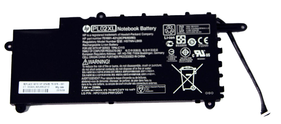 Genuine HP Battery  751875-005 HP Pavilion 11-n200 x360 Convertible