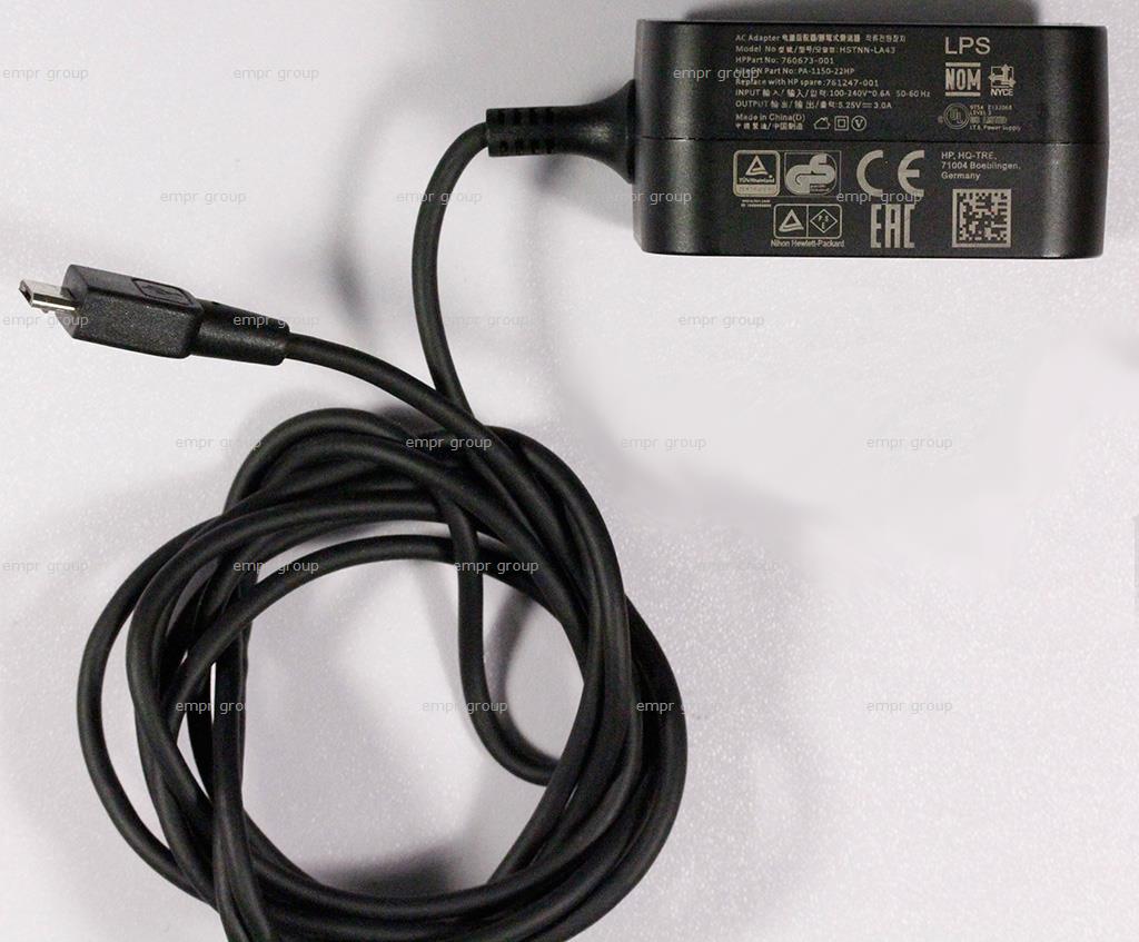 HP Chromebook 11 G3 (G6V82ES) Charger (AC Adapter) 761247-001