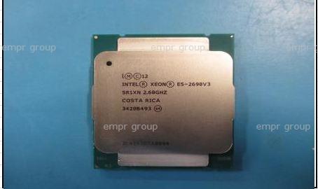 HPE Part 762452-001 HPE Intel  Xeon E5-2690 v3 Twelve-Core 64-bit processor - 2.60GHz (Haswell-EP, 30MB Intel Smart Cache, Intel QuickPath Interconnect (QPI) speed 9.6 GT/s, 135W Thermal Design Power (TDP), FCLGA 2011-3 socket)