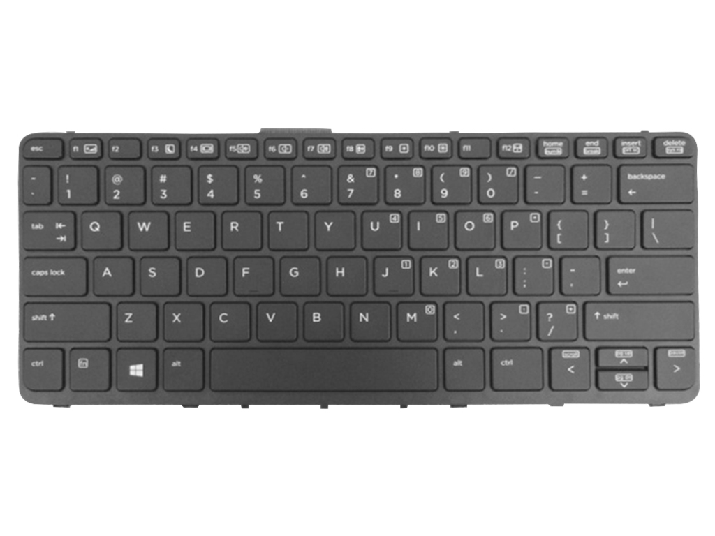 Genuine HP Replacement Keyboard  766640-001 HP Pro x2 612 G1