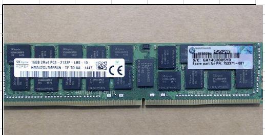 HPE Part 774173-001 HPE 16GB (1x16GB) Dual Rank x4 DDR4-2133 CAS-15-15-15 Load Reduced Memory Kit. <br/><b>Option equivalent: 726720-B21</b>