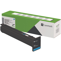 Lexmark 77L10C0 Cyan Toner (12,000 pages) for Lexmark CX963 Printer